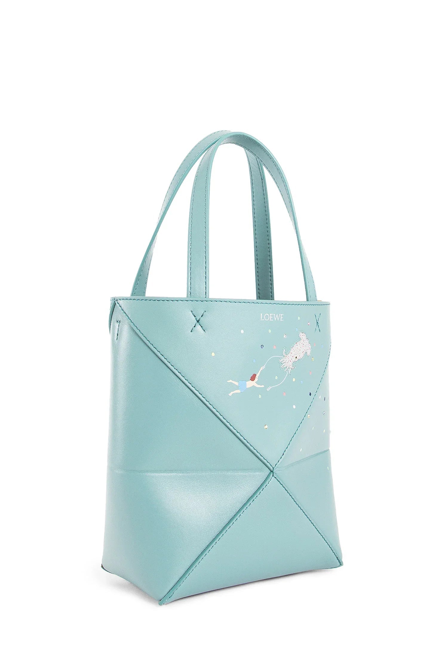 Woman Blue Mini Bags Loewe оригінал – Купити в Україні – вид ззаду
