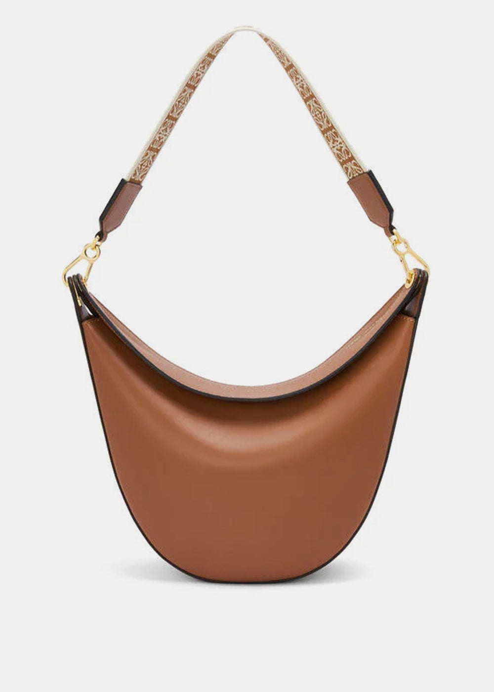 Pecan Luna Bag Loewe – Гарантія оригінальності – боковий вид