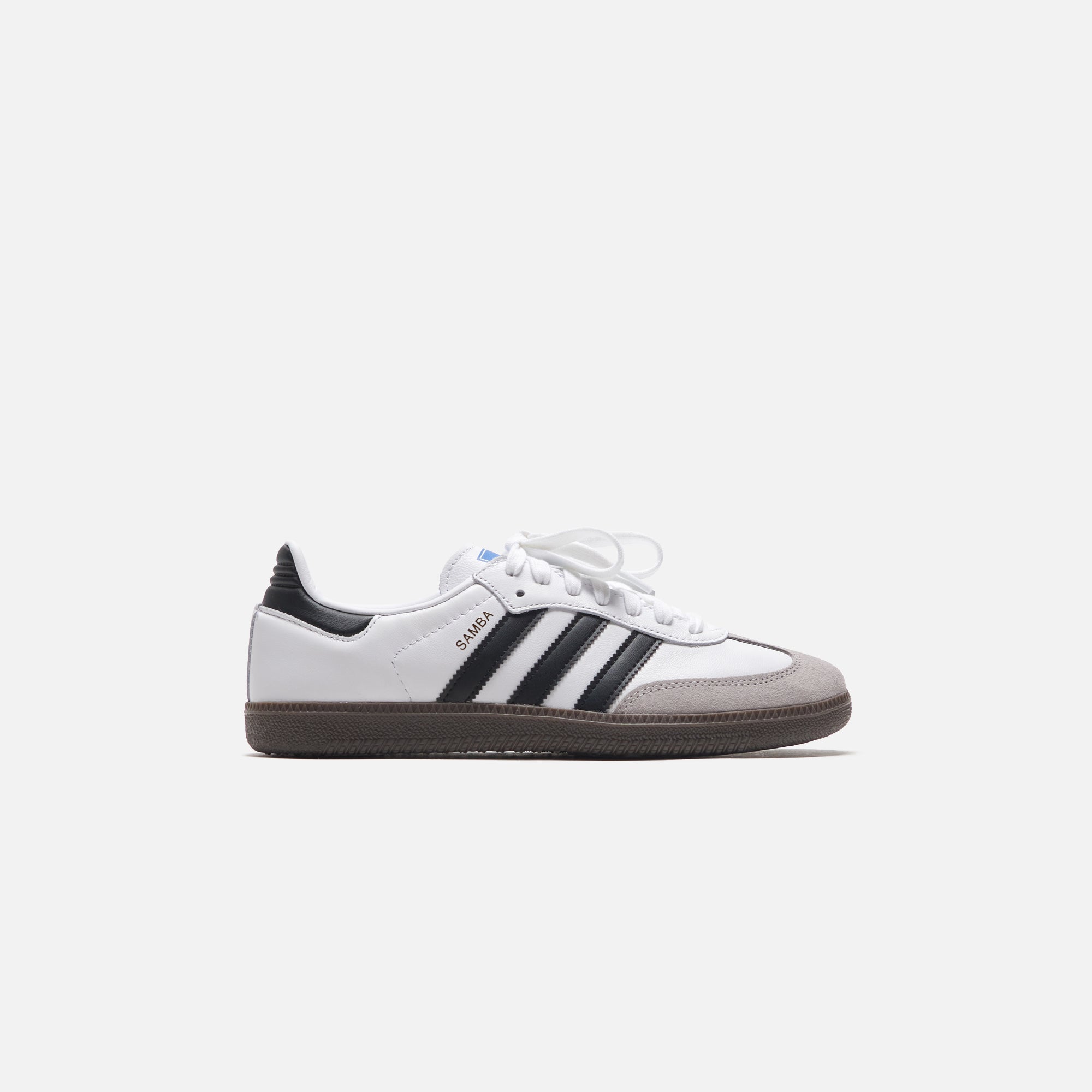 Samba Og White Adidas – Гарантія оригінальності – боковий вид - ADIDAS