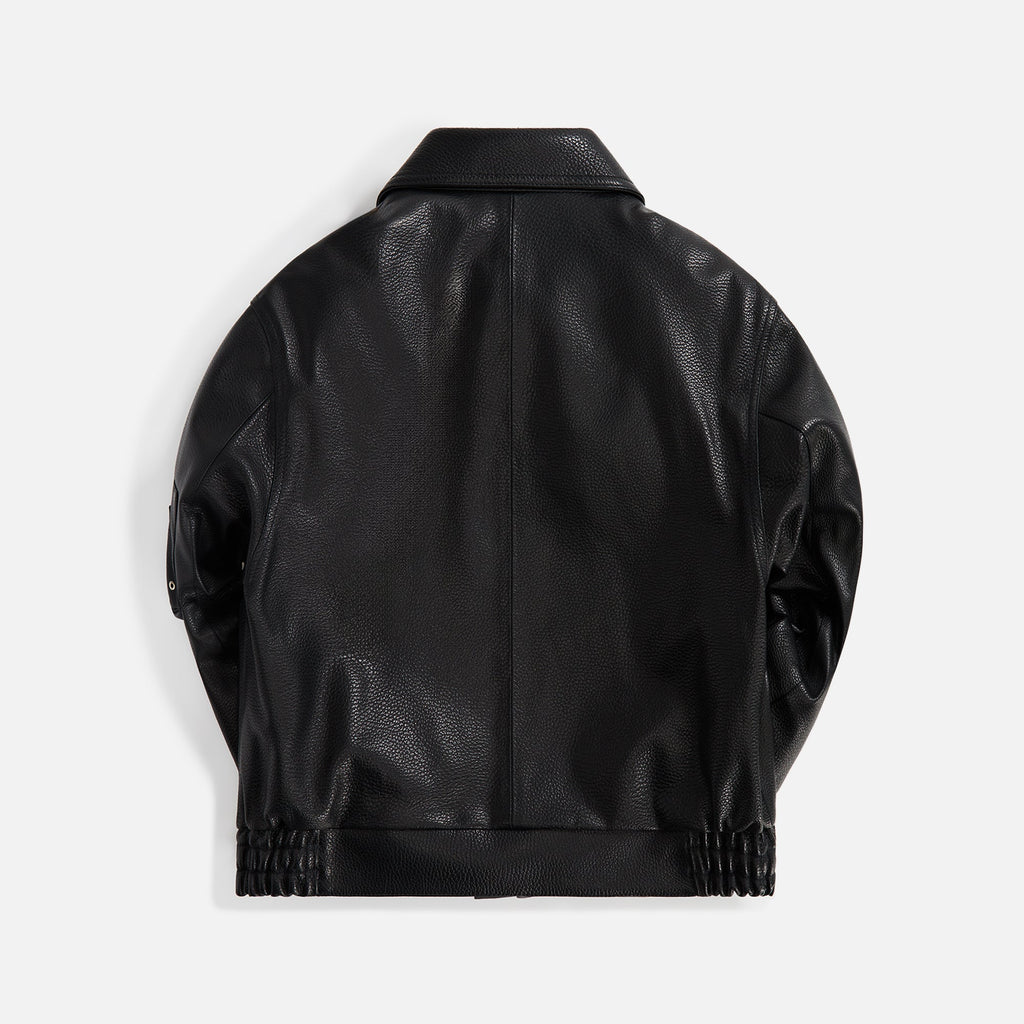 Оригінальна Leather Police Jacket Black 1017 alyx 9sm – вид ззаду