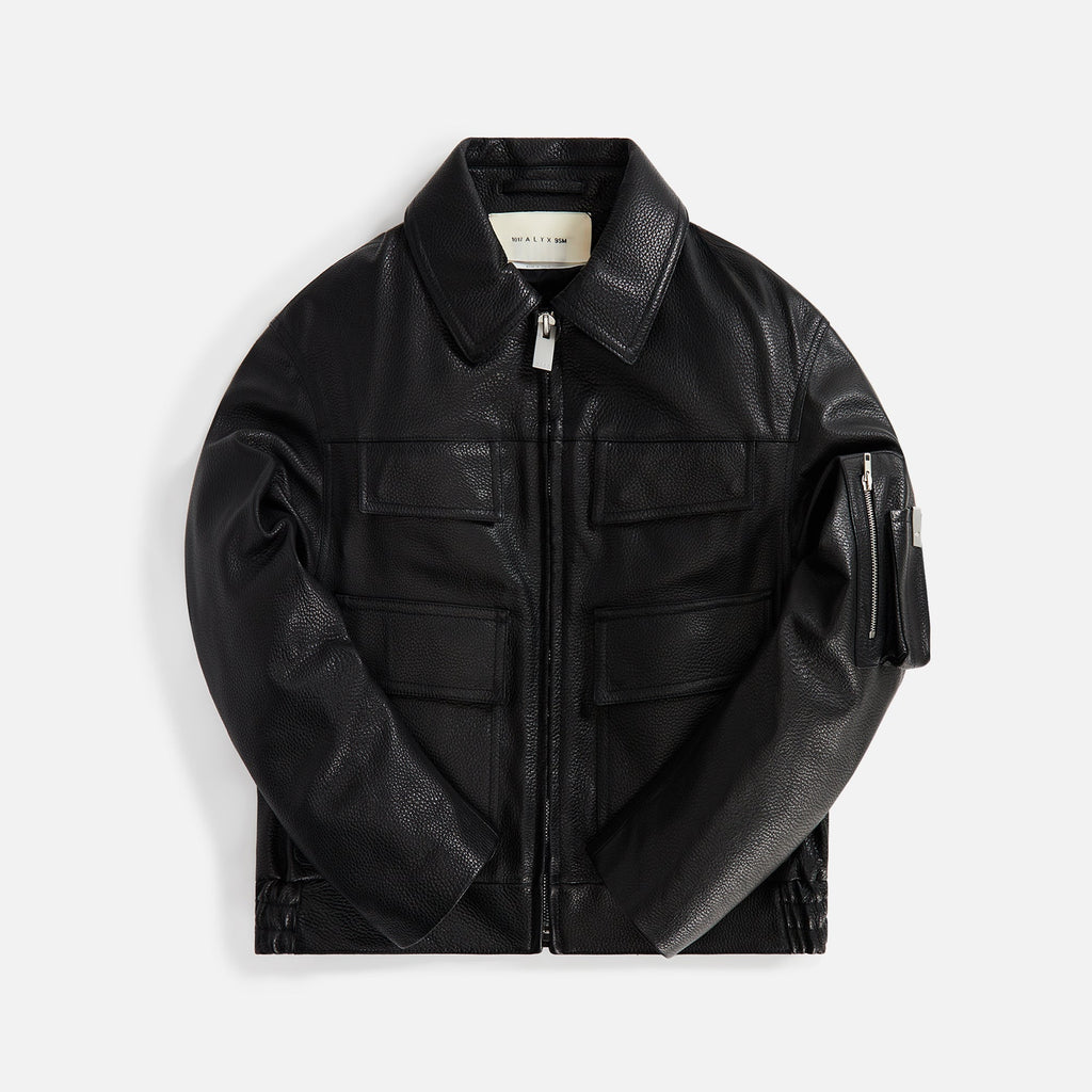 Оригінальна Leather Police Jacket Black 1017 alyx 9sm – боковий вид