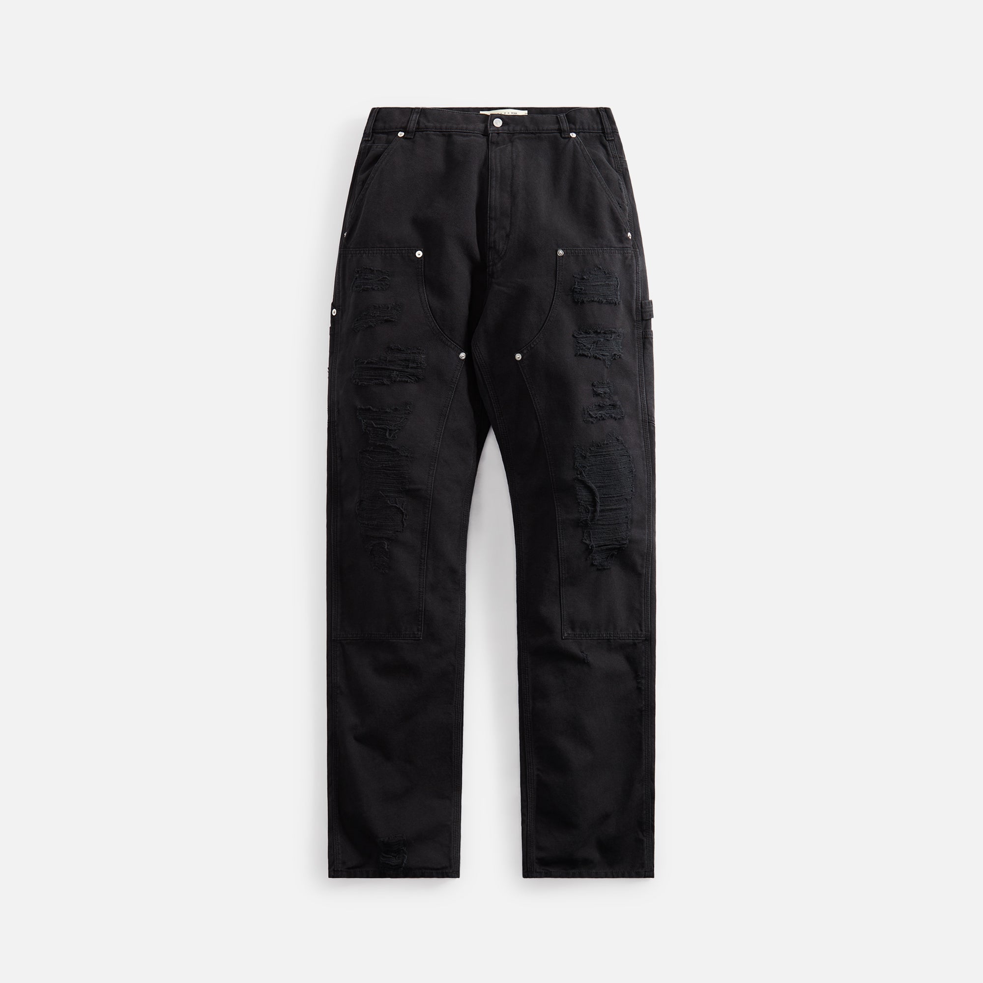 Destroyed Carpenter Pant Washed Black 1017 alyx 9sm – Гарантія оригінальності – боковий вид - 1017 ALYX 9SM