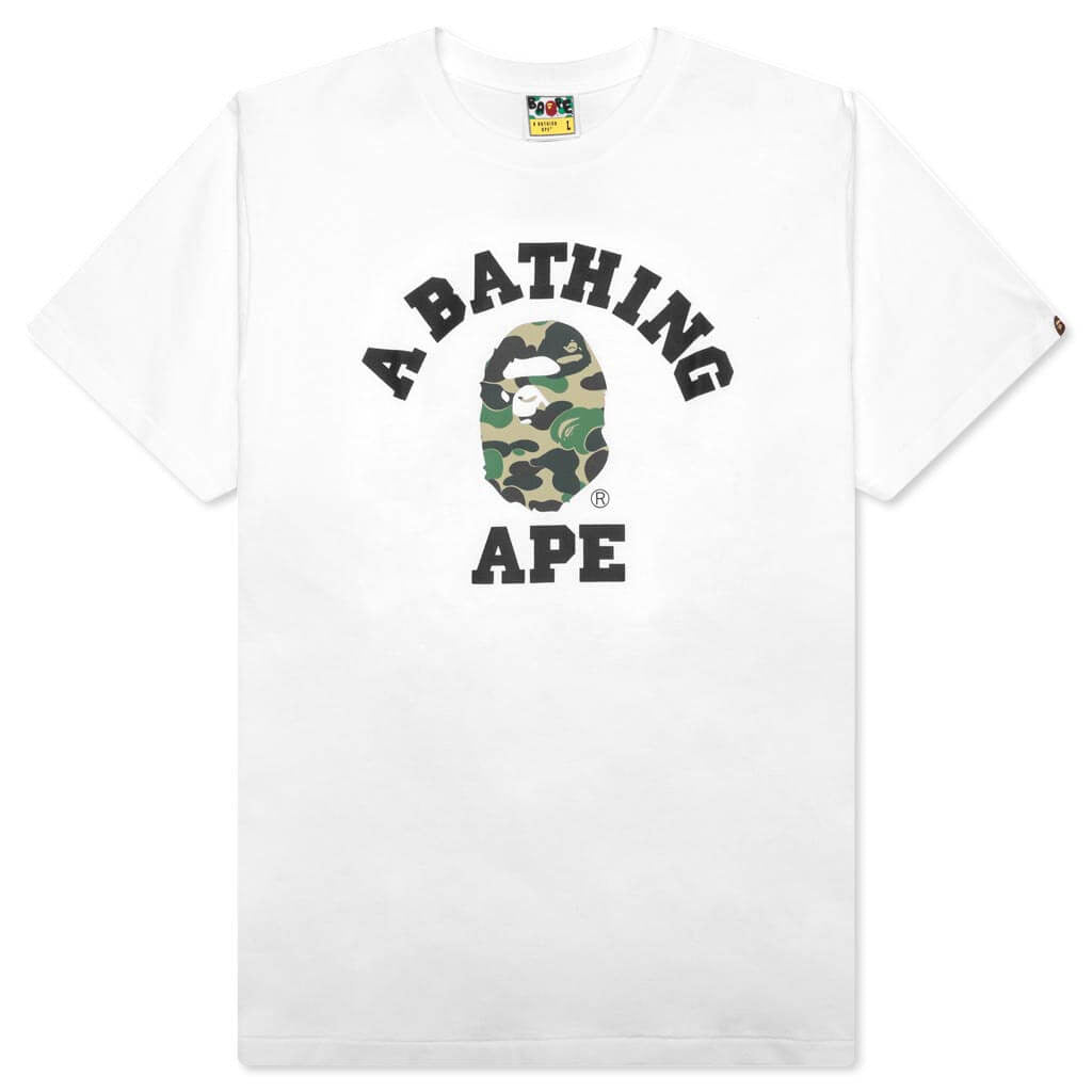 Abc Camo College Tee A bathing ape – Гарантія оригінальності – боковий вид