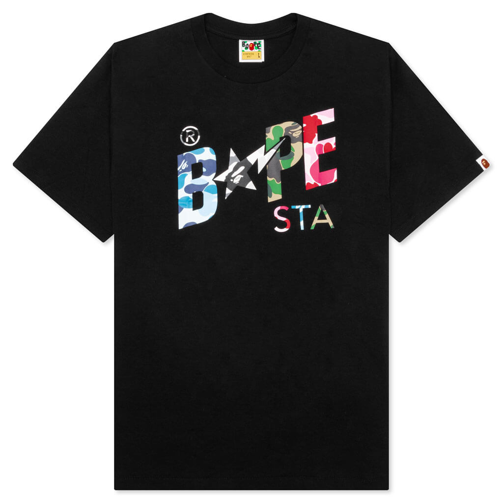 Оригінальна Abc Camo Crazy Bape Sta Logo Tee A bathing ape – боковий вид