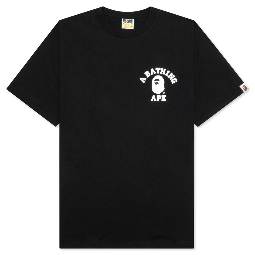 Оригінальна Abc Camo Crazy College Ats Tee A bathing ape – боковий вид
