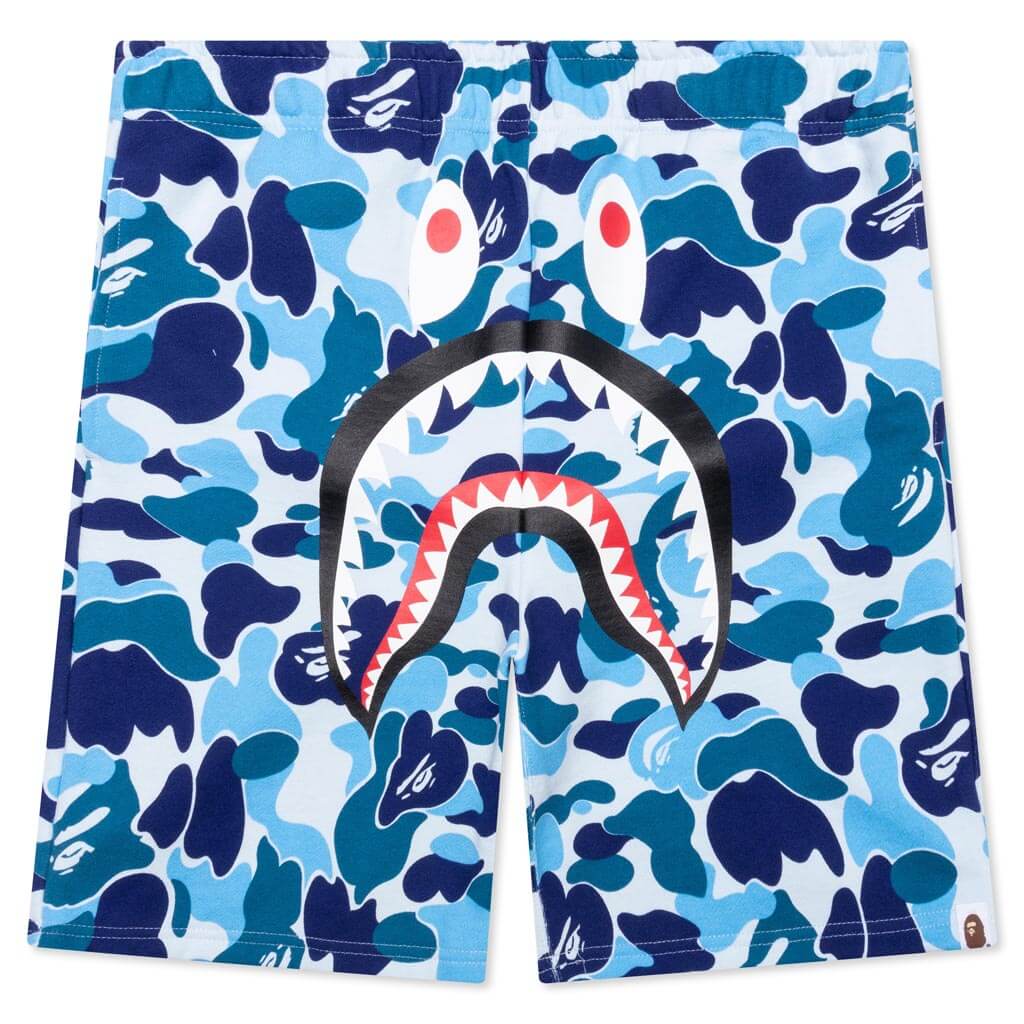 Abc Camo Shark Sweat Shorts A bathing ape оригінал – Купити в Україні – боковий вид