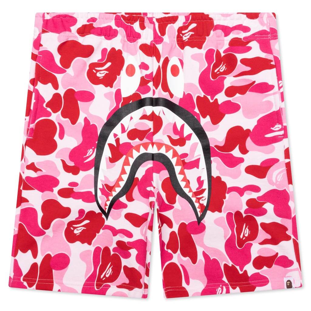 Abc Camo Shark Sweat Shorts A bathing ape оригінал – Купити в Україні – боковий вид
