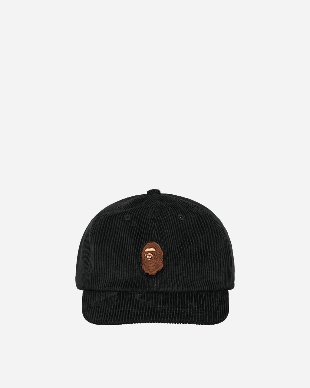 Ape Head Corduroy Cap Black A bathing ape – Гарантія оригінальності – боковий вид