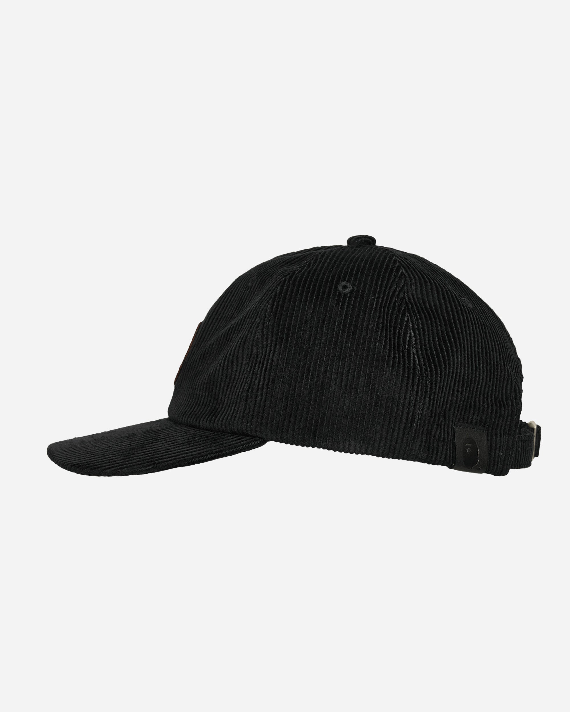 Ape Head Corduroy Cap Black A bathing ape – Гарантія оригінальності – детальний вид