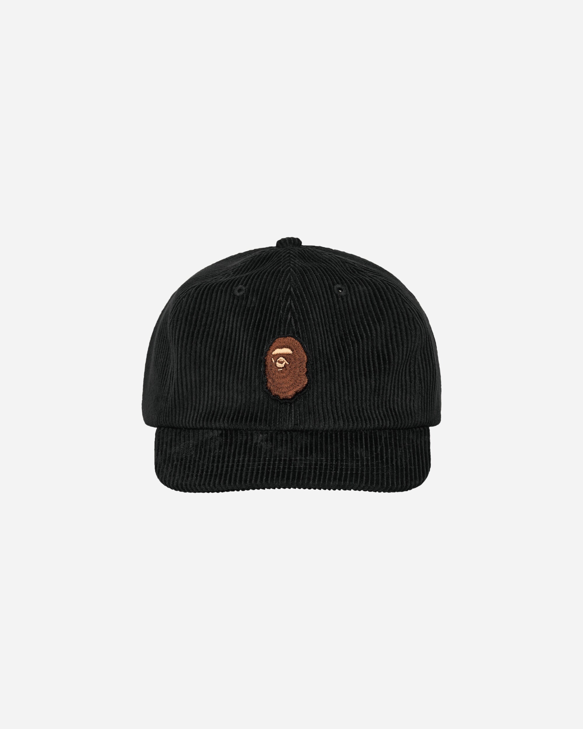 Ape Head Corduroy Cap Black A bathing ape – Гарантія оригінальності – вид ззаду
