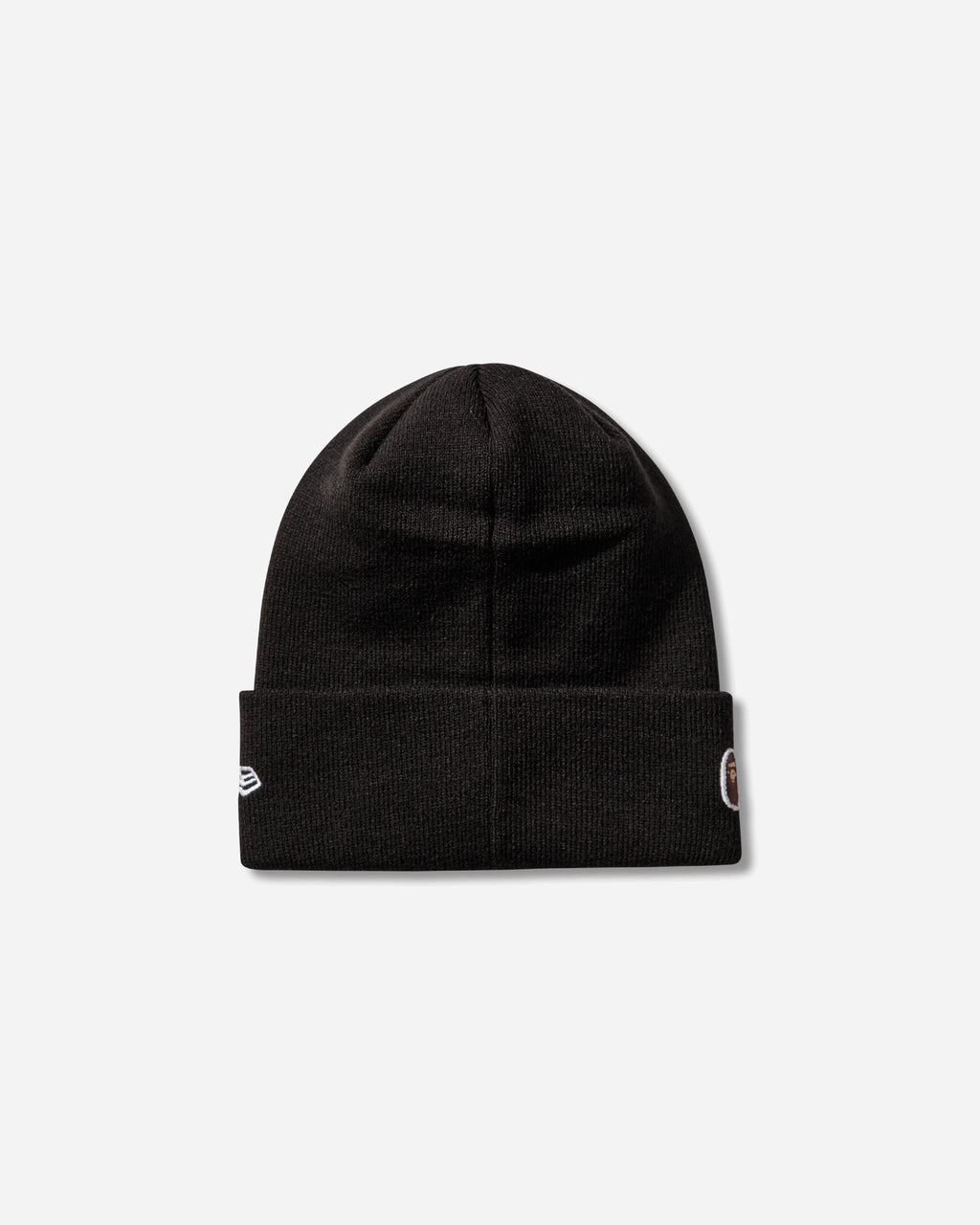 Оригінальна New Era Ape Head One Point Knit Cap Black A bathing ape – детальний вид