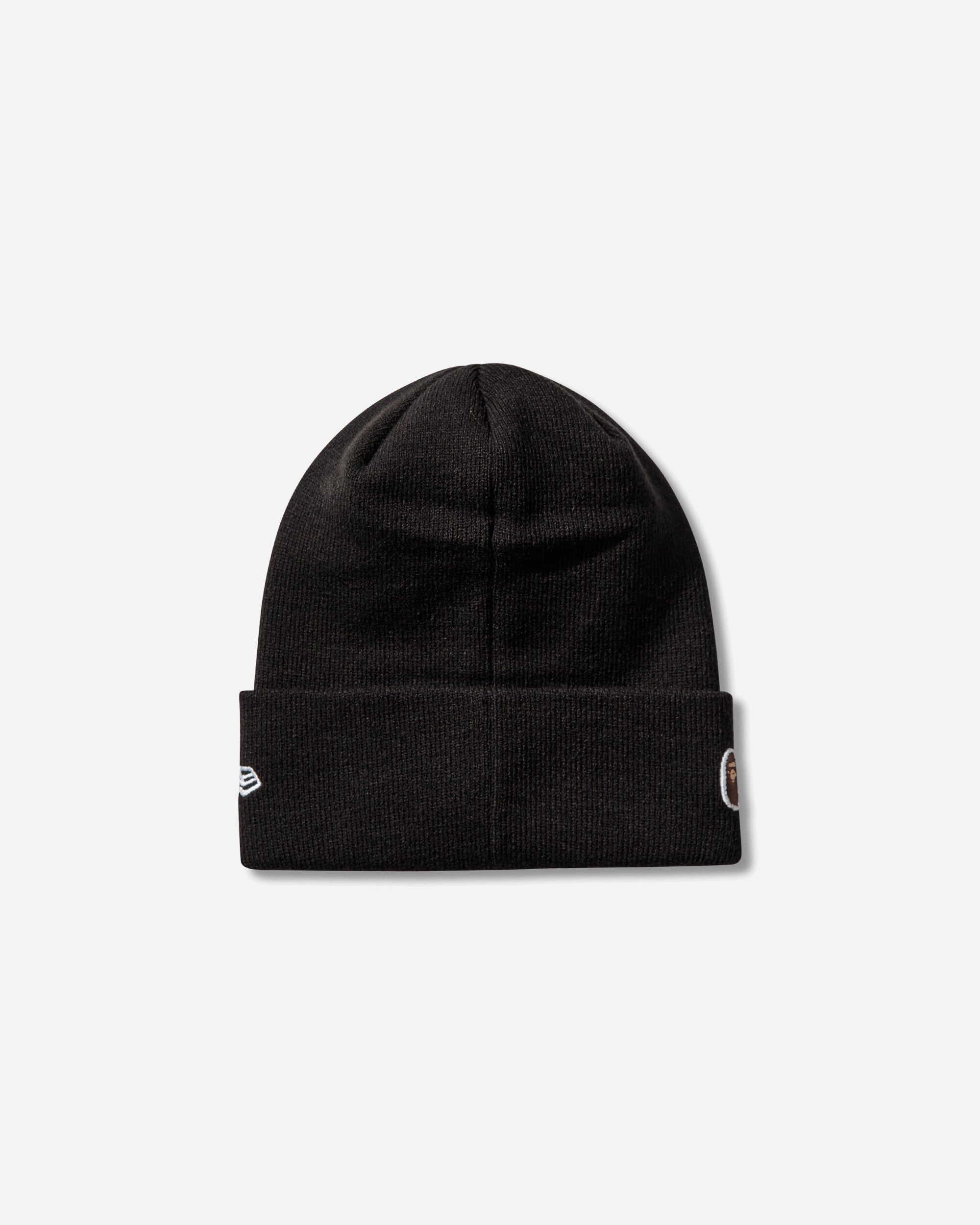Оригінальна New Era Ape Head One Point Knit Cap Black A bathing ape – детальний вид
