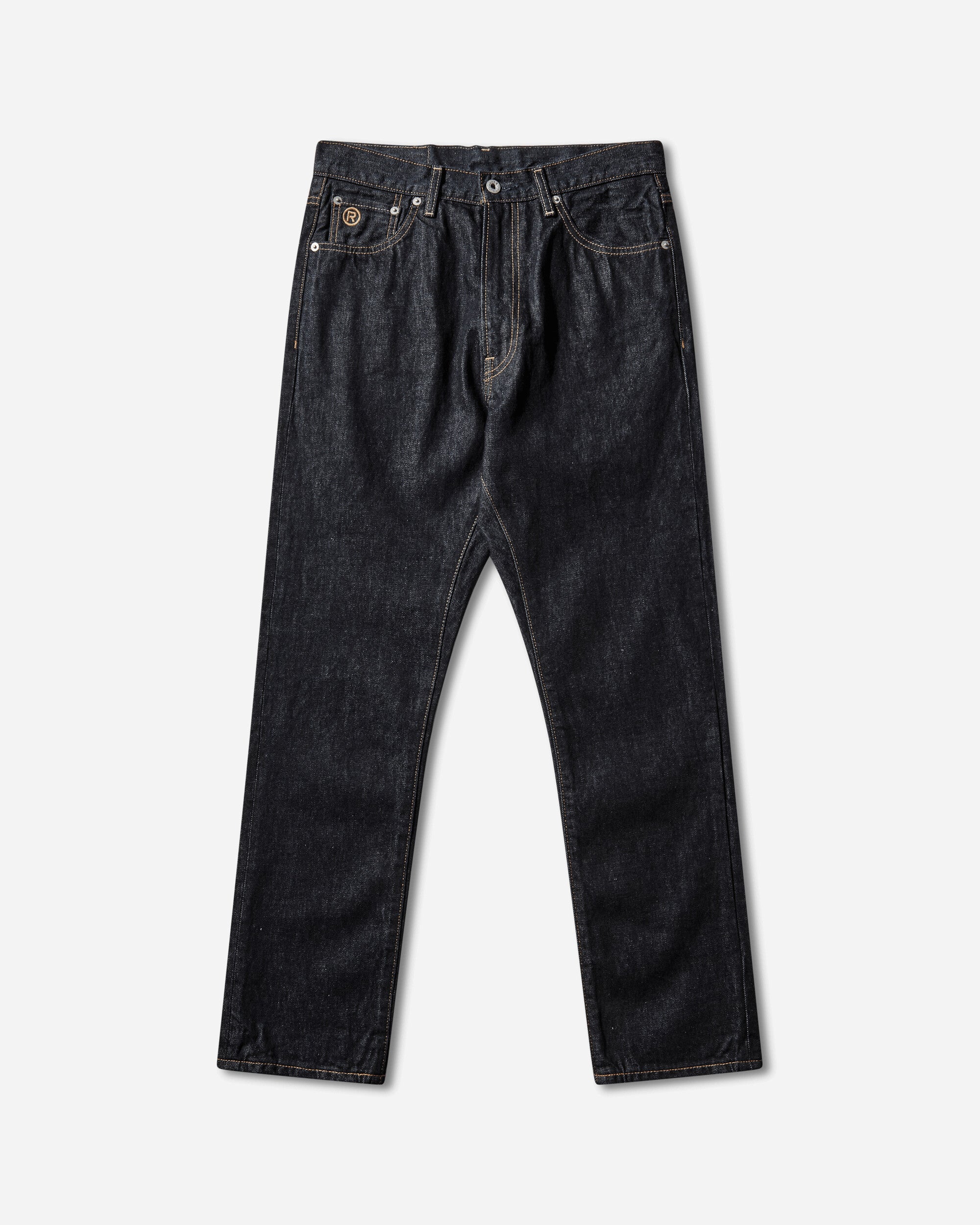 Mens Ape Head Denim Pants Indigo A bathing ape – Гарантія оригінальності – боковий вид