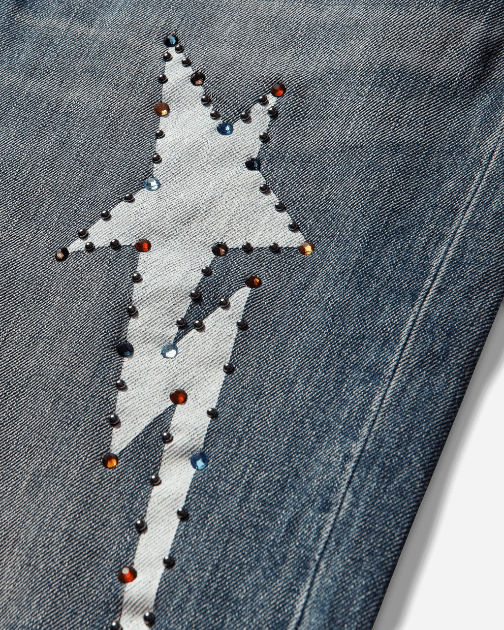 Mens Color Stone 13oz Denim Pants Indigo A bathing ape оригінал – Купити в Україні – збільшений вид