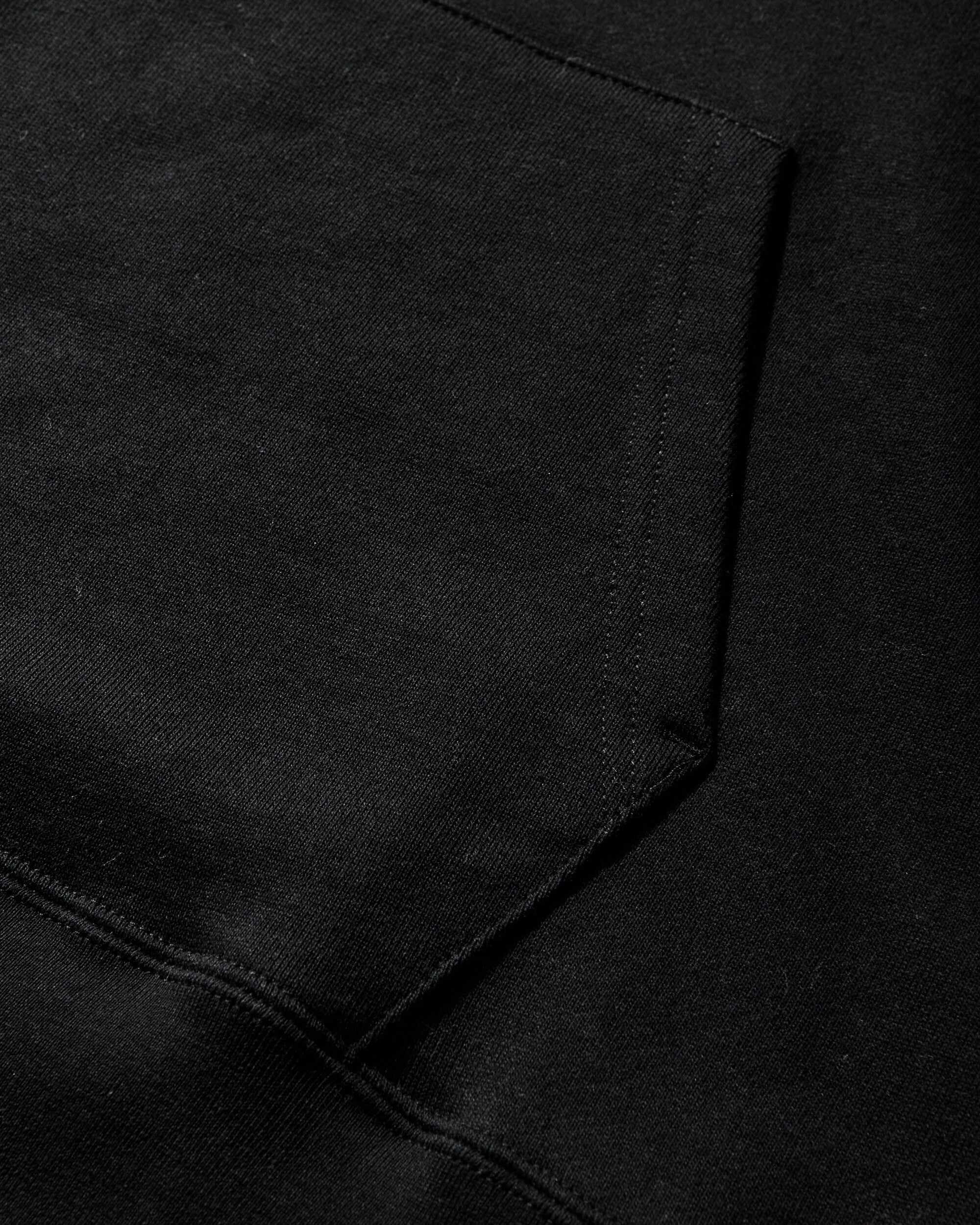 Оригінальна Mens College Pullover Hoodie Black A bathing ape – збільшений вид