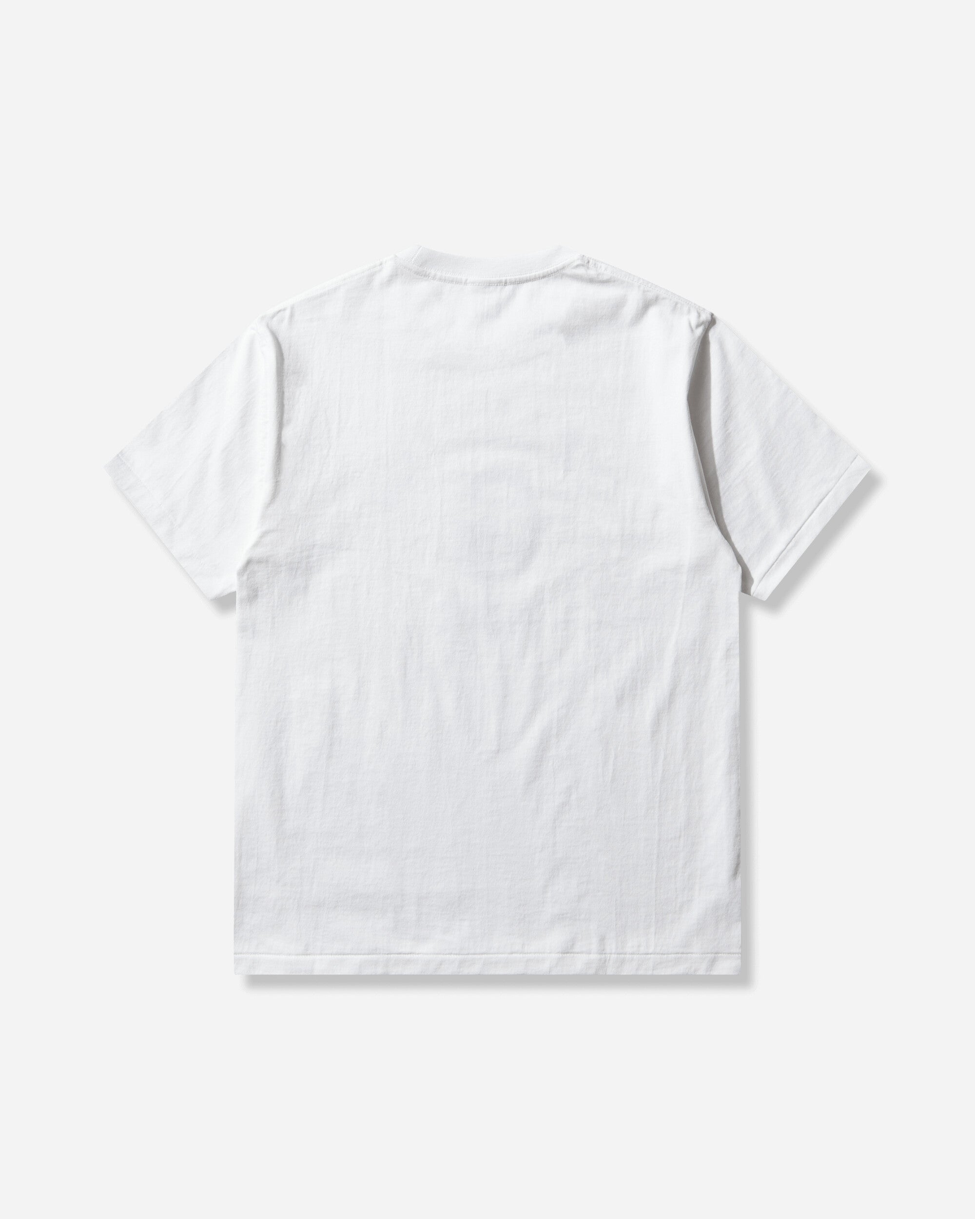 Mens Art Camo College T-Shirt White A bathing ape – Гарантія оригінальності – вид ззаду