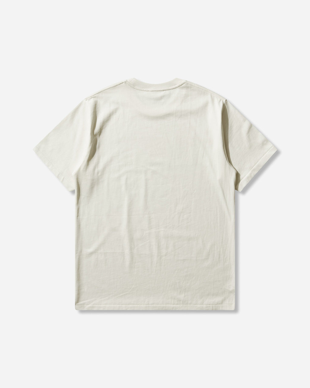 Оригінальна Mens Bape Kiss Logo T-Shirt Ivory A bathing ape – вид ззаду