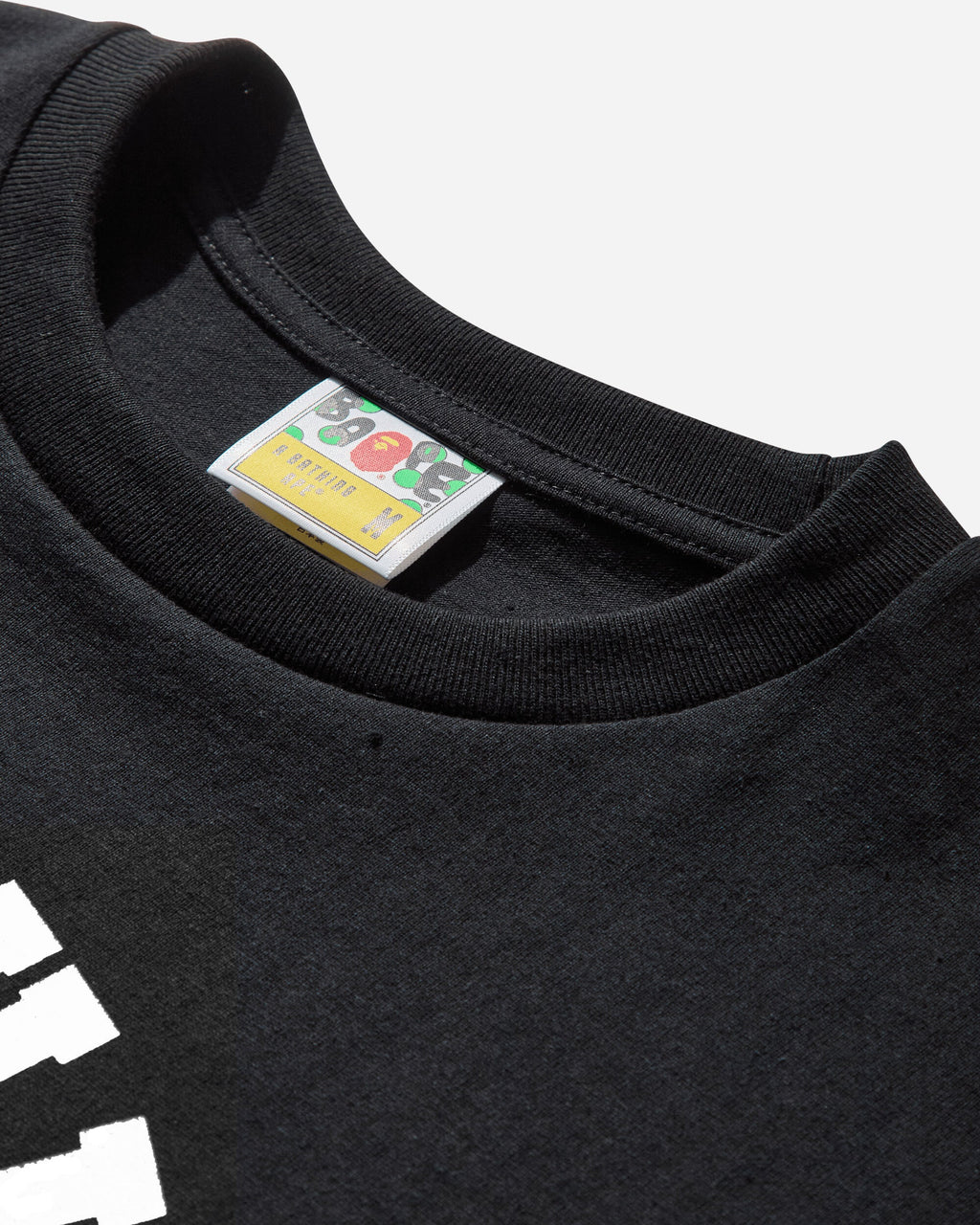 Mens College T-Shirt Black A bathing ape оригінал – Купити в Україні – детальний вид