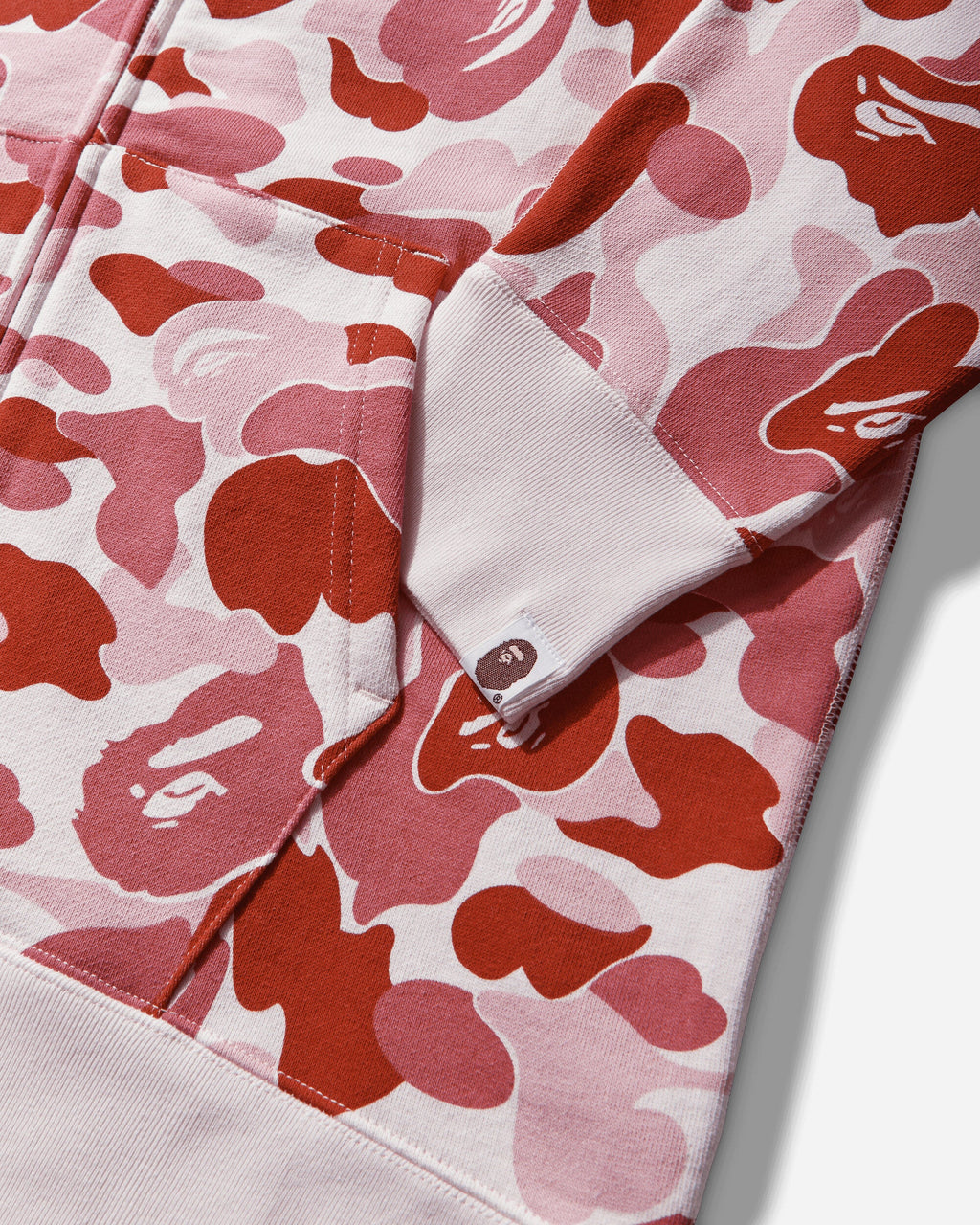 Mens Abc Camo 2nd Shark Full Zip Hoodie Pink A bathing ape оригінал – Купити в Україні – збільшений вид