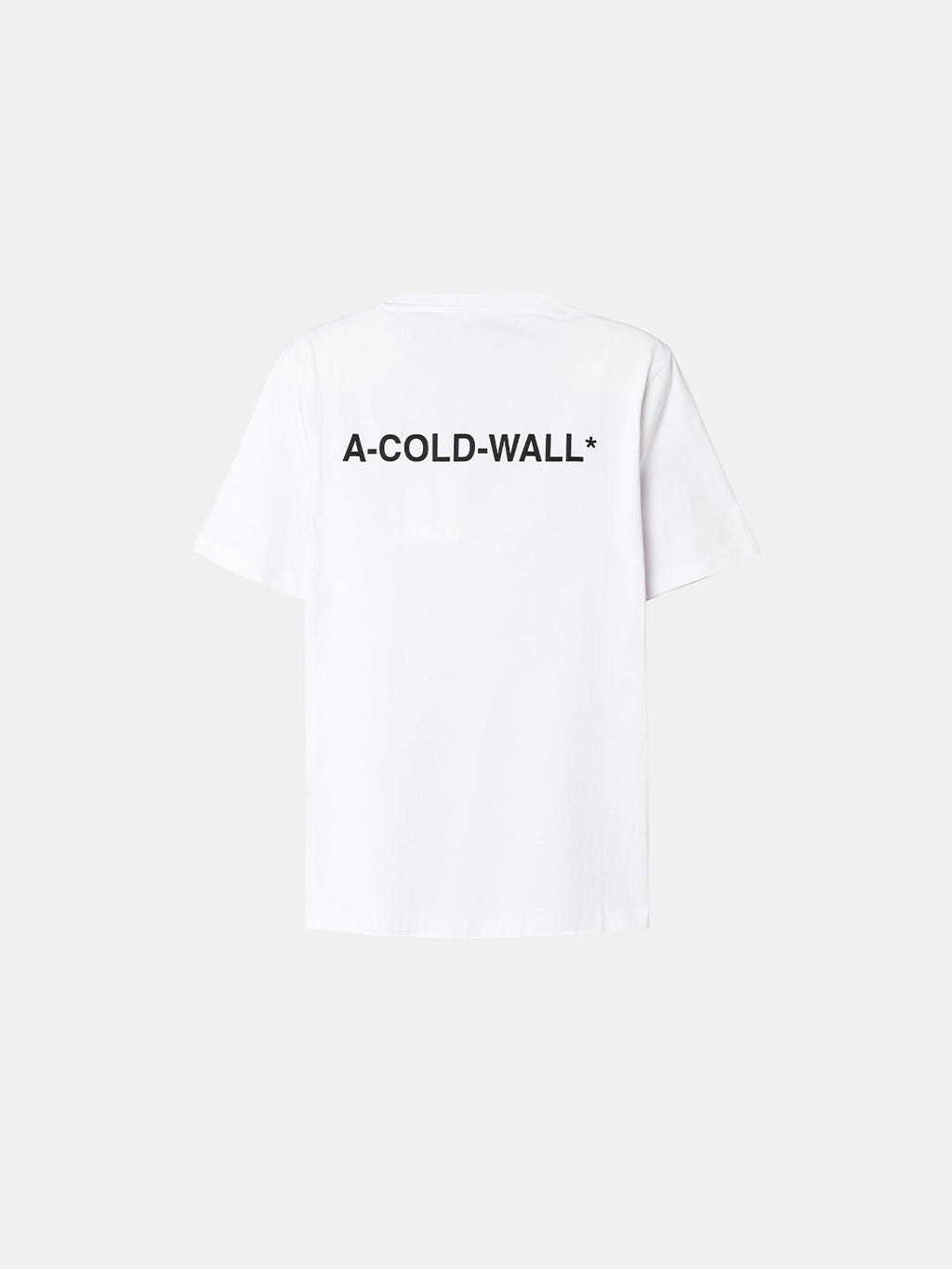 Follet Logo T-Shirt White A cold wall – Гарантія оригінальності – вид ззаду