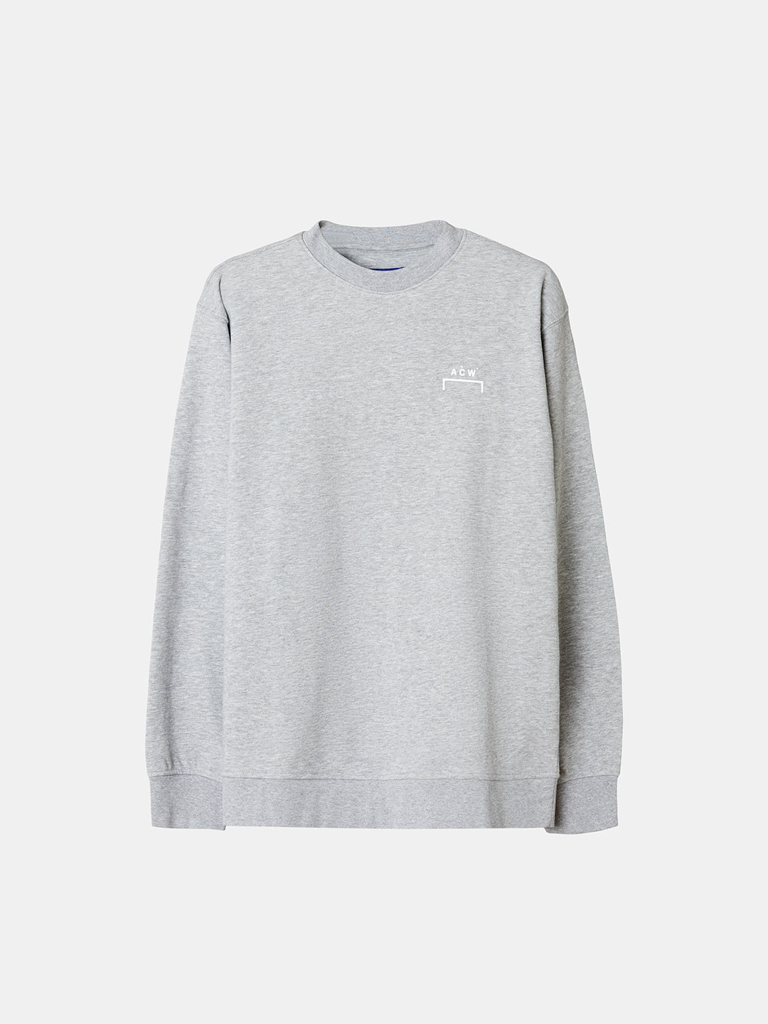 Burcham Logo Crew Grey Marl A cold wall оригінал – Купити в Україні – боковий вид