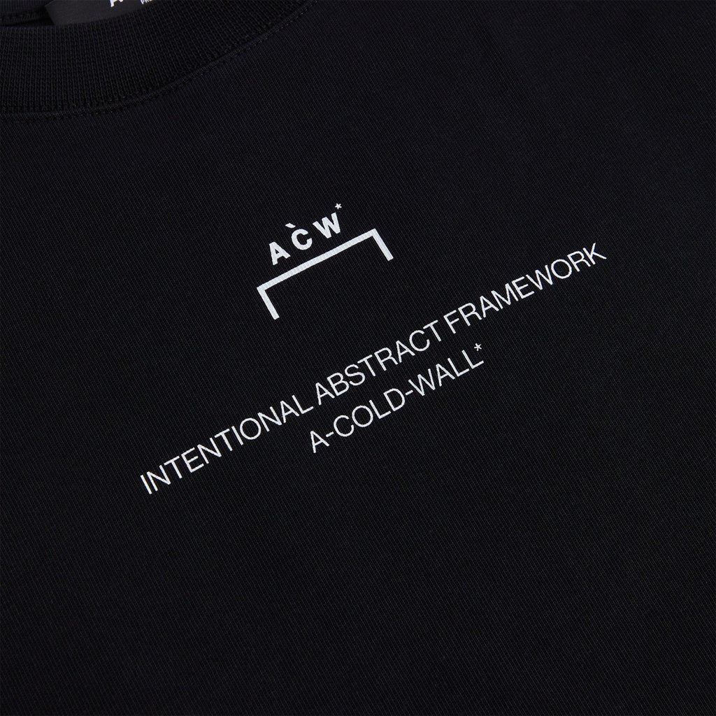 Brutalist Tee Black A cold wall – Гарантія оригінальності – детальний вид