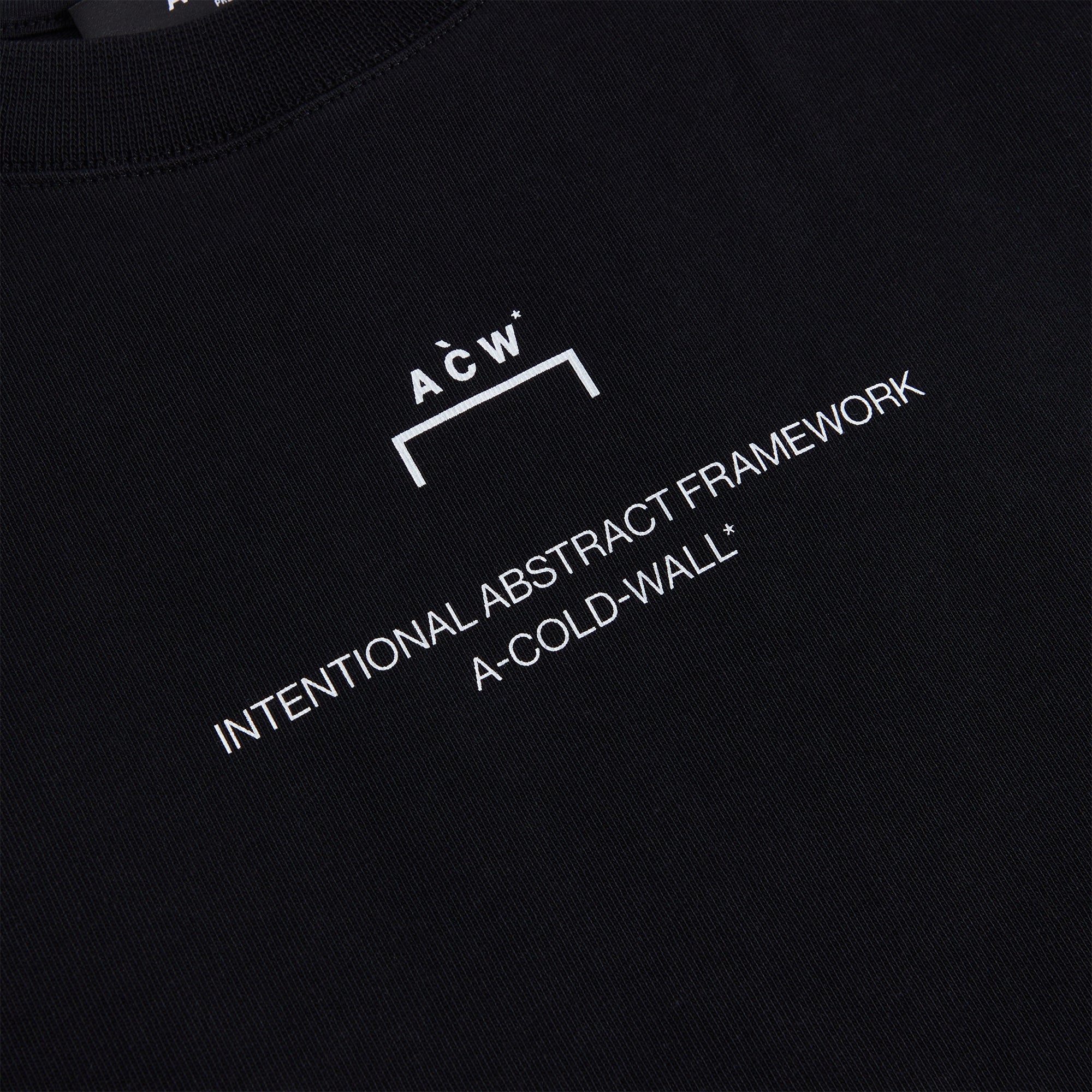 Brutalist Tee Black A cold wall – Гарантія оригінальності – детальний вид