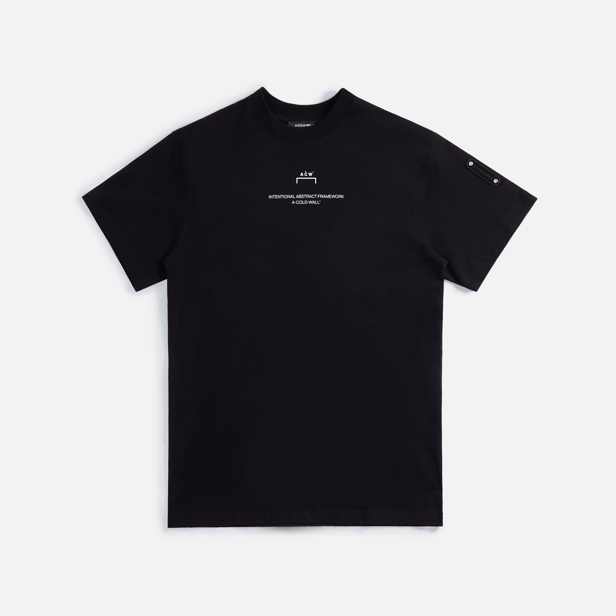 Brutalist Tee Black A cold wall – Гарантія оригінальності – боковий вид