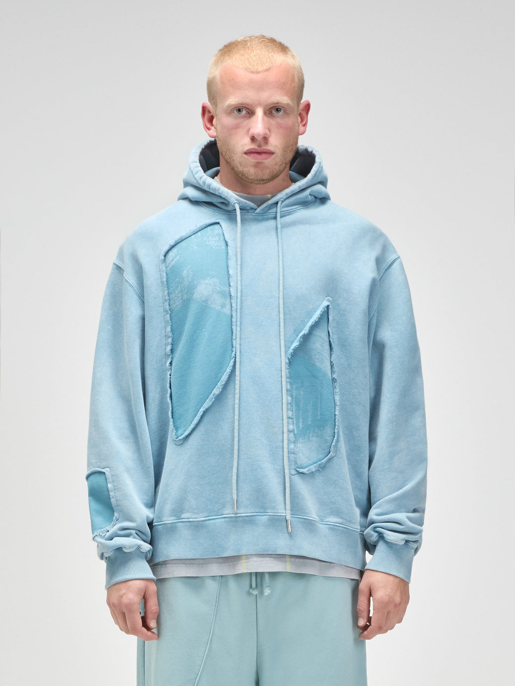 Oblique Hoodie Grey-Green Tourmaline A cold wall – Гарантія оригінальності – збільшений вид