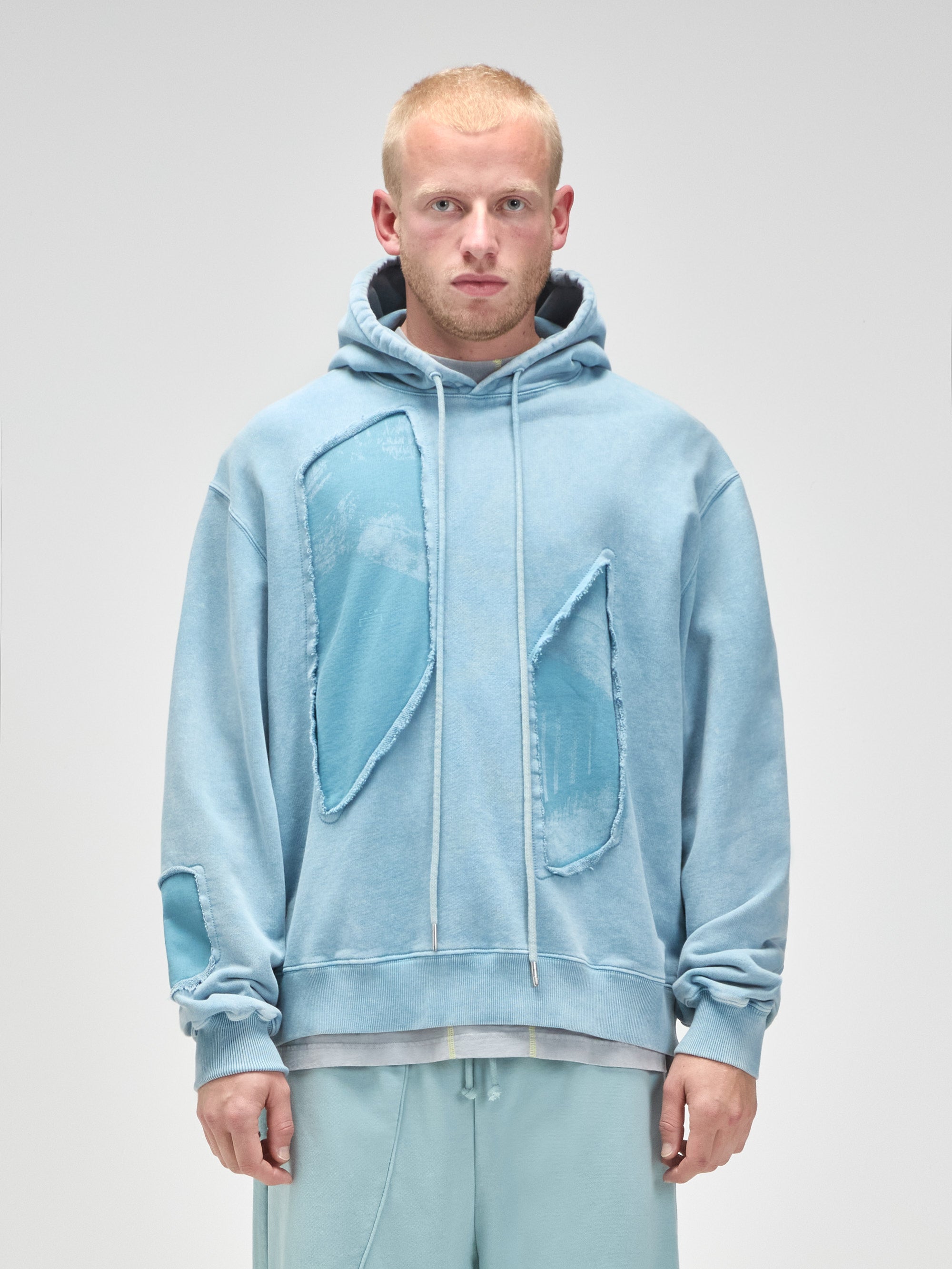 Oblique Hoodie Grey-Green Tourmaline A cold wall – Гарантія оригінальності – збільшений вид