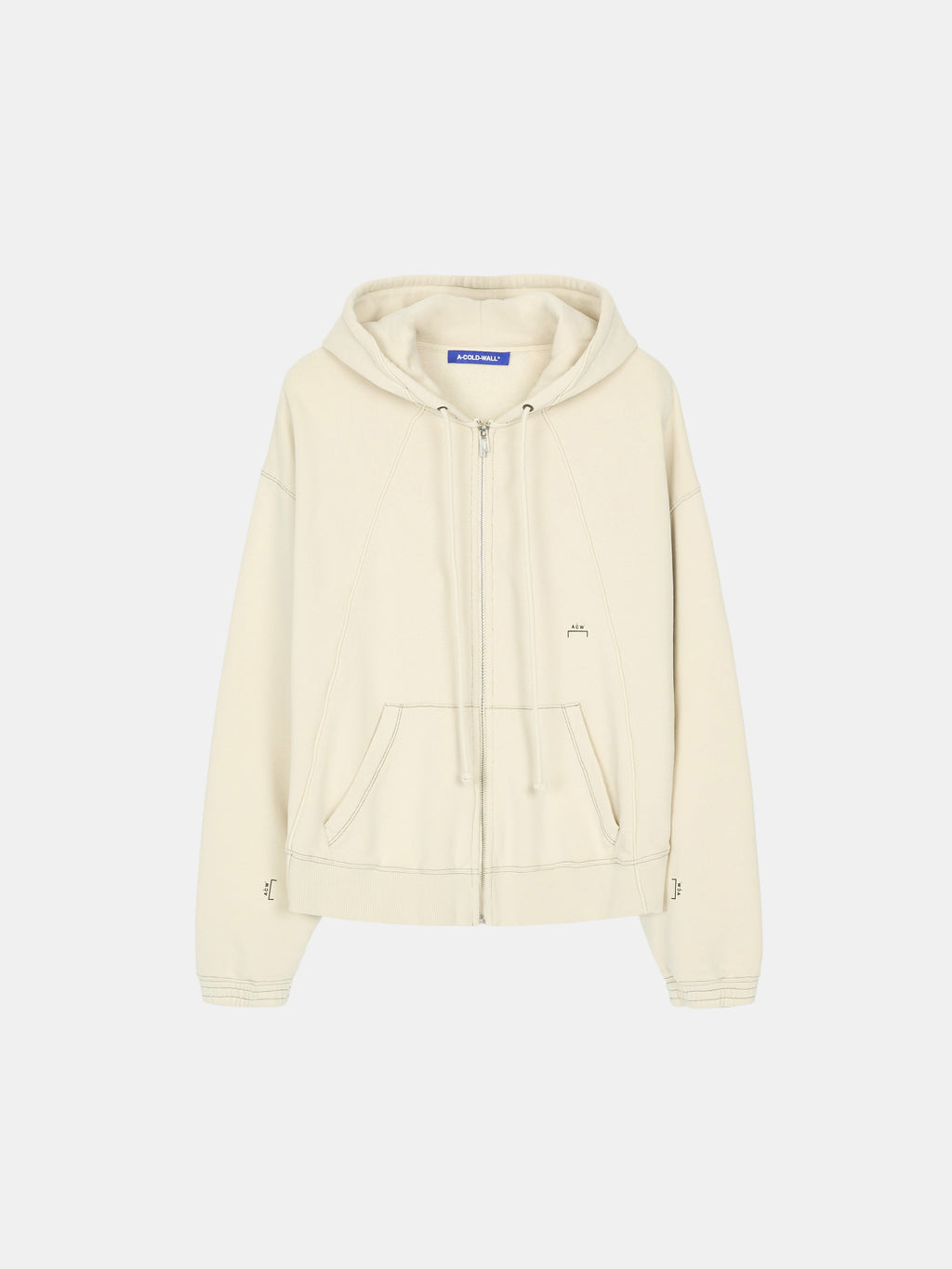 Millbank Zip Hoodie Bone A cold wall оригінал – Купити в Україні – боковий вид