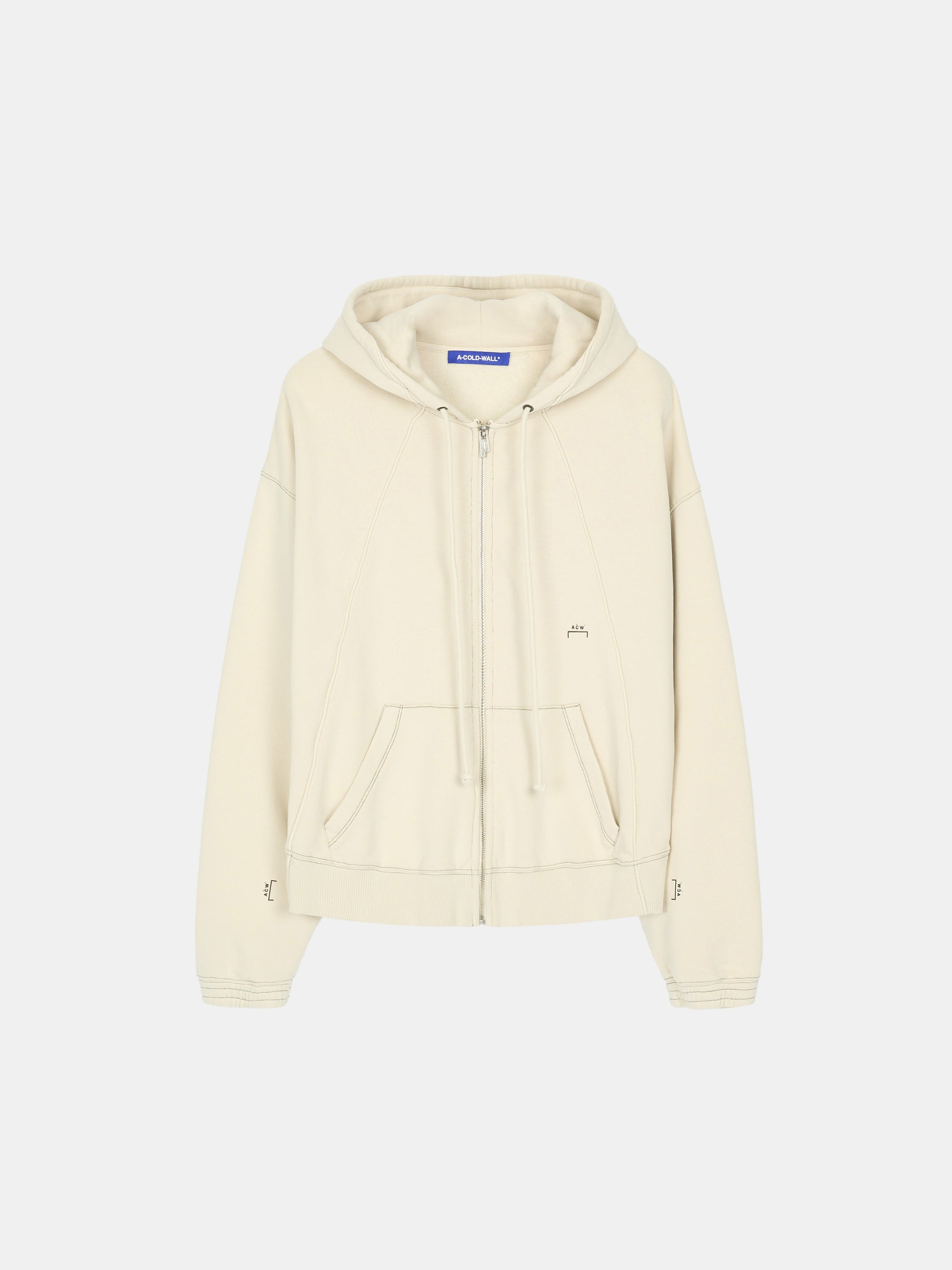 Millbank Zip Hoodie Bone A cold wall оригінал – Купити в Україні – боковий вид