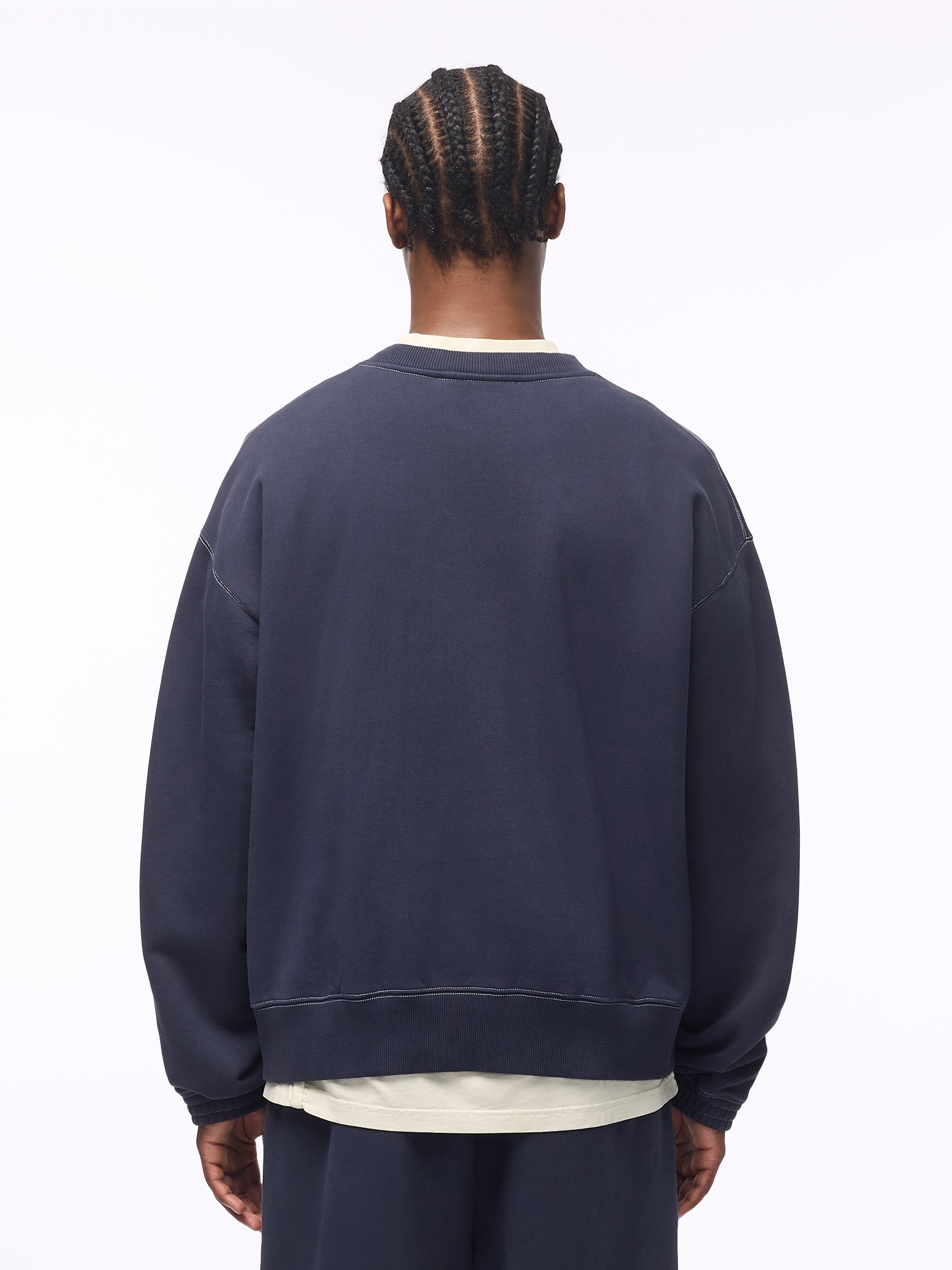 Оригінальна Millbank Crewneck Midnight A cold wall – збільшений вид