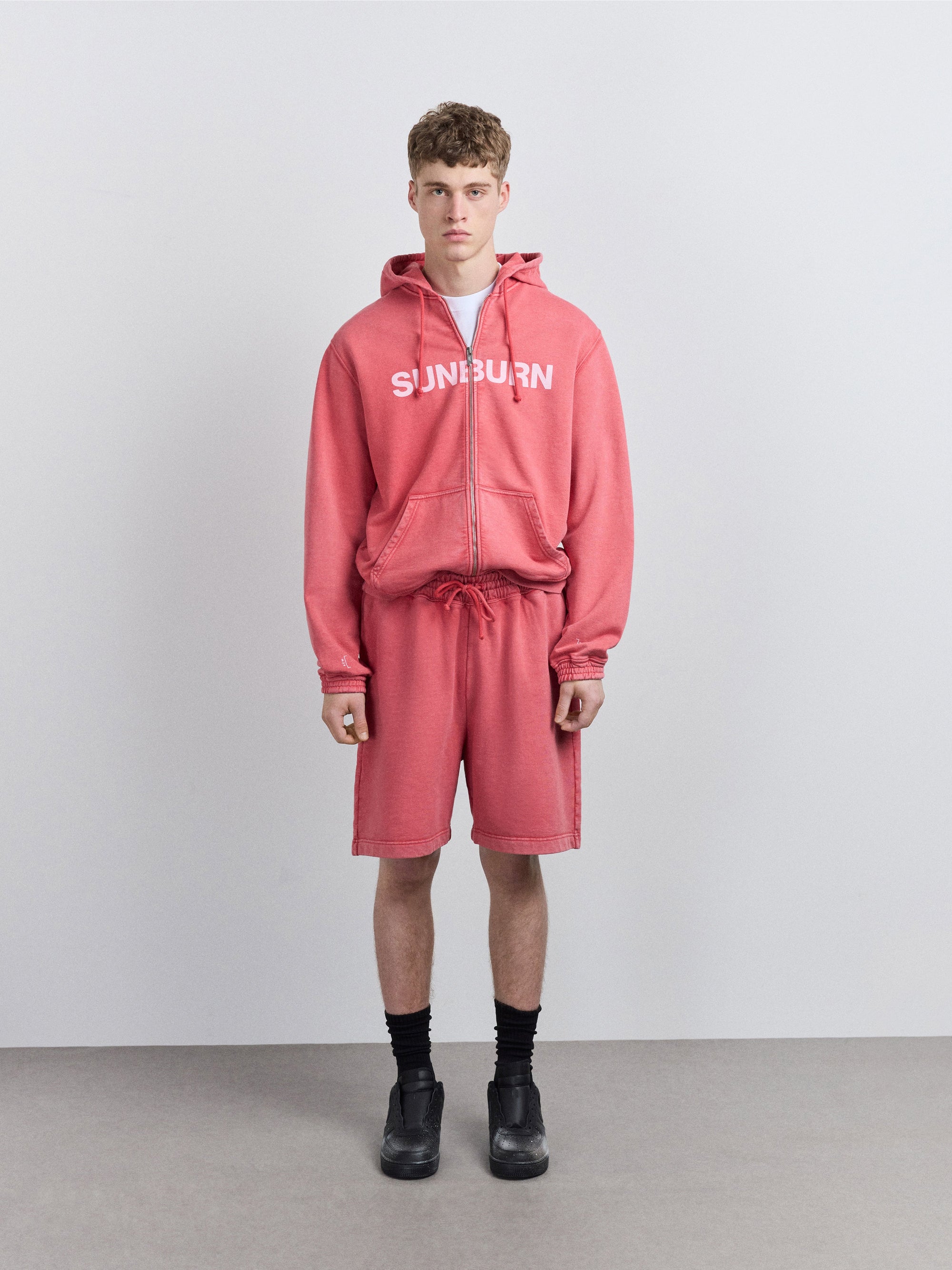 Sunburn Zip Hoodie Cardinal Red A cold wall оригінал – Купити в Україні – детальний вид