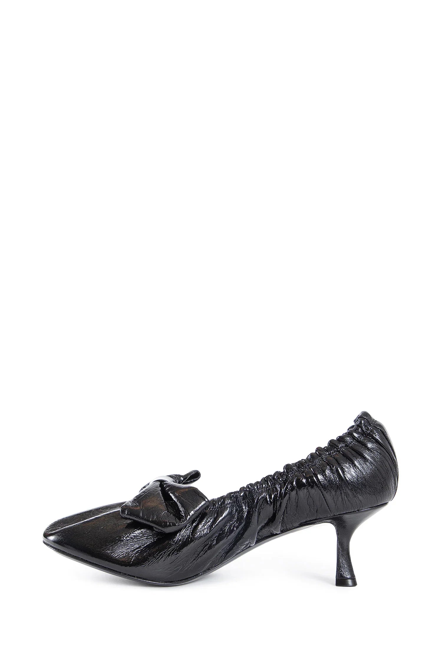 Оригінальна Shiny Nappa Leather Ballet Pumps Acne studios – збільшений вид