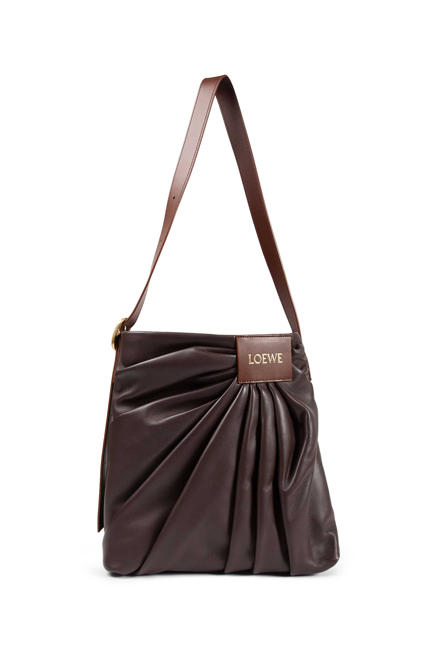 Draped Tote Bag Loewe – Гарантія оригінальності – боковий вид