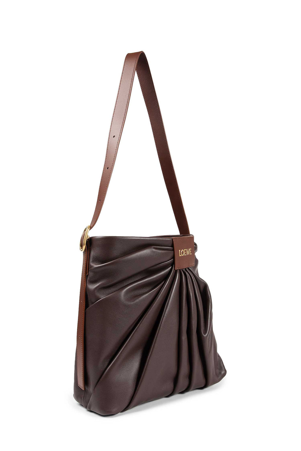 Draped Tote Bag Loewe – Гарантія оригінальності – вид ззаду