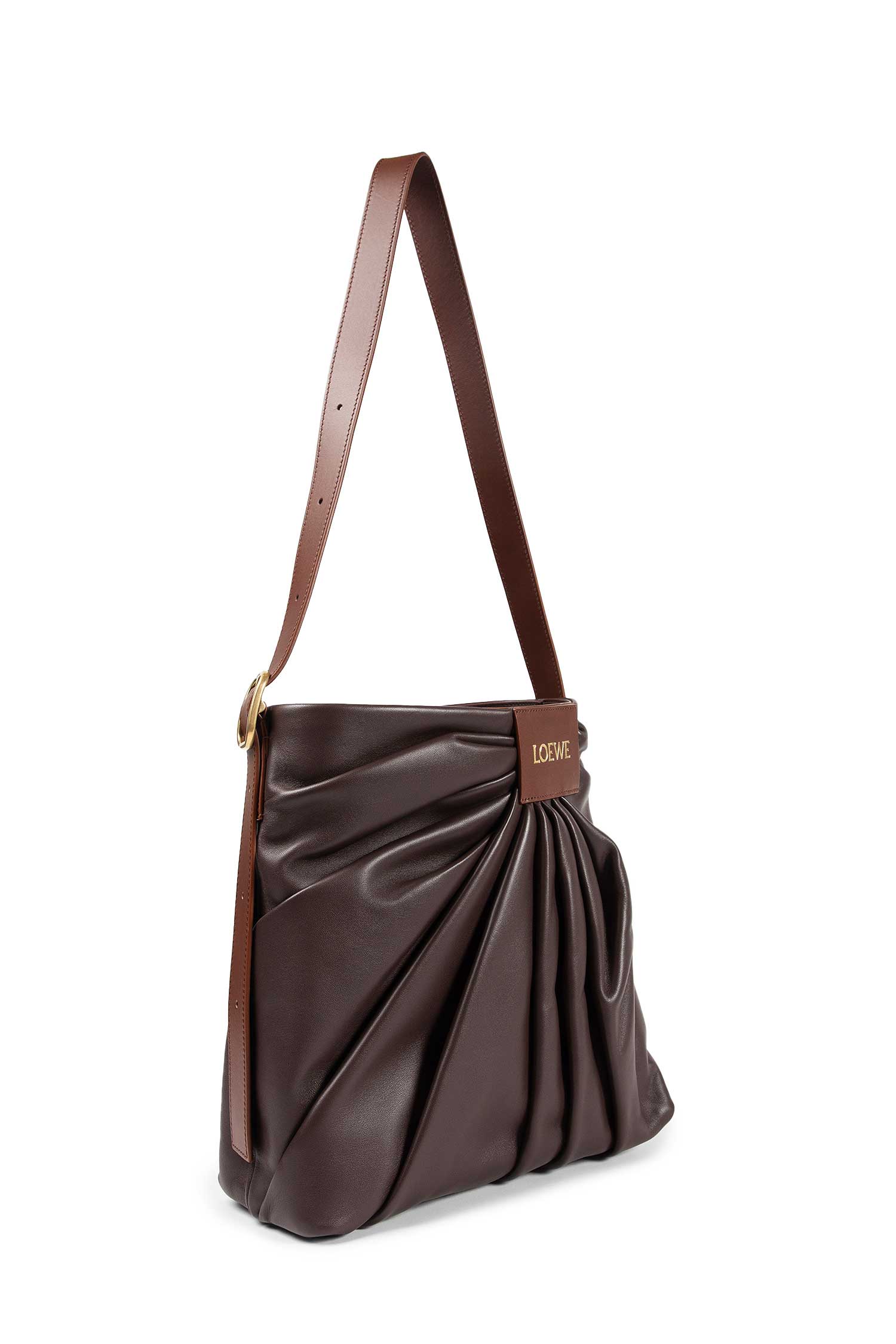 Draped Tote Bag Loewe – Гарантія оригінальності – вид ззаду