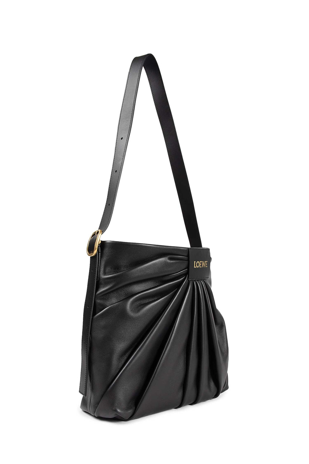 Draped Tote Bag Loewe – Гарантія оригінальності – вид ззаду