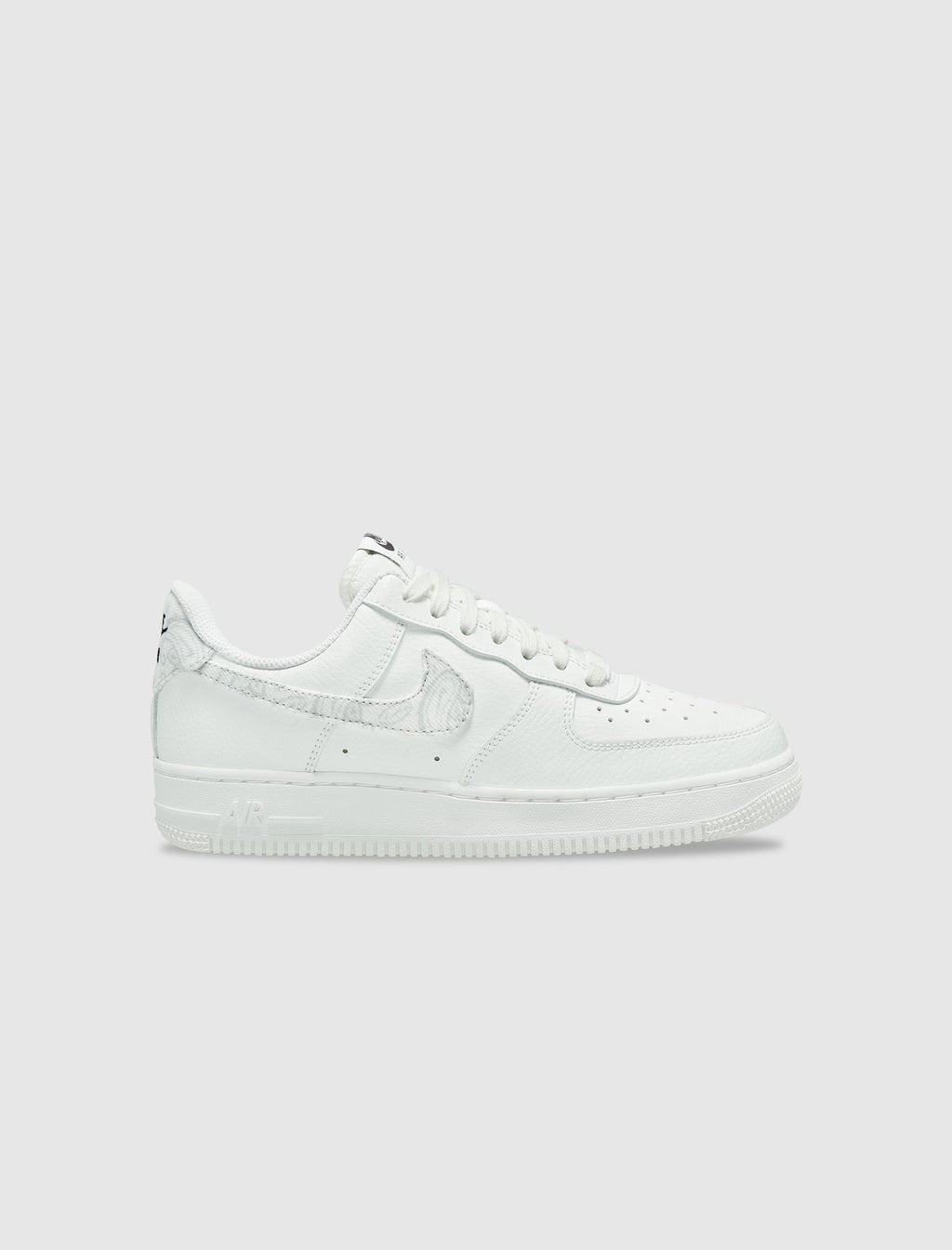 Air Force 1 07 Summit White Nike – Гарантія оригінальності – боковий вид