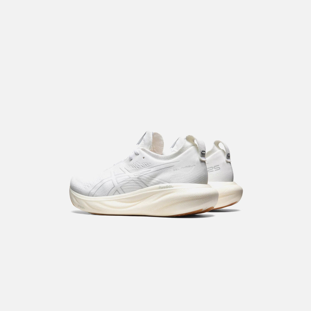 Оригінальна Gel Nimbus White Asics – детальний вид