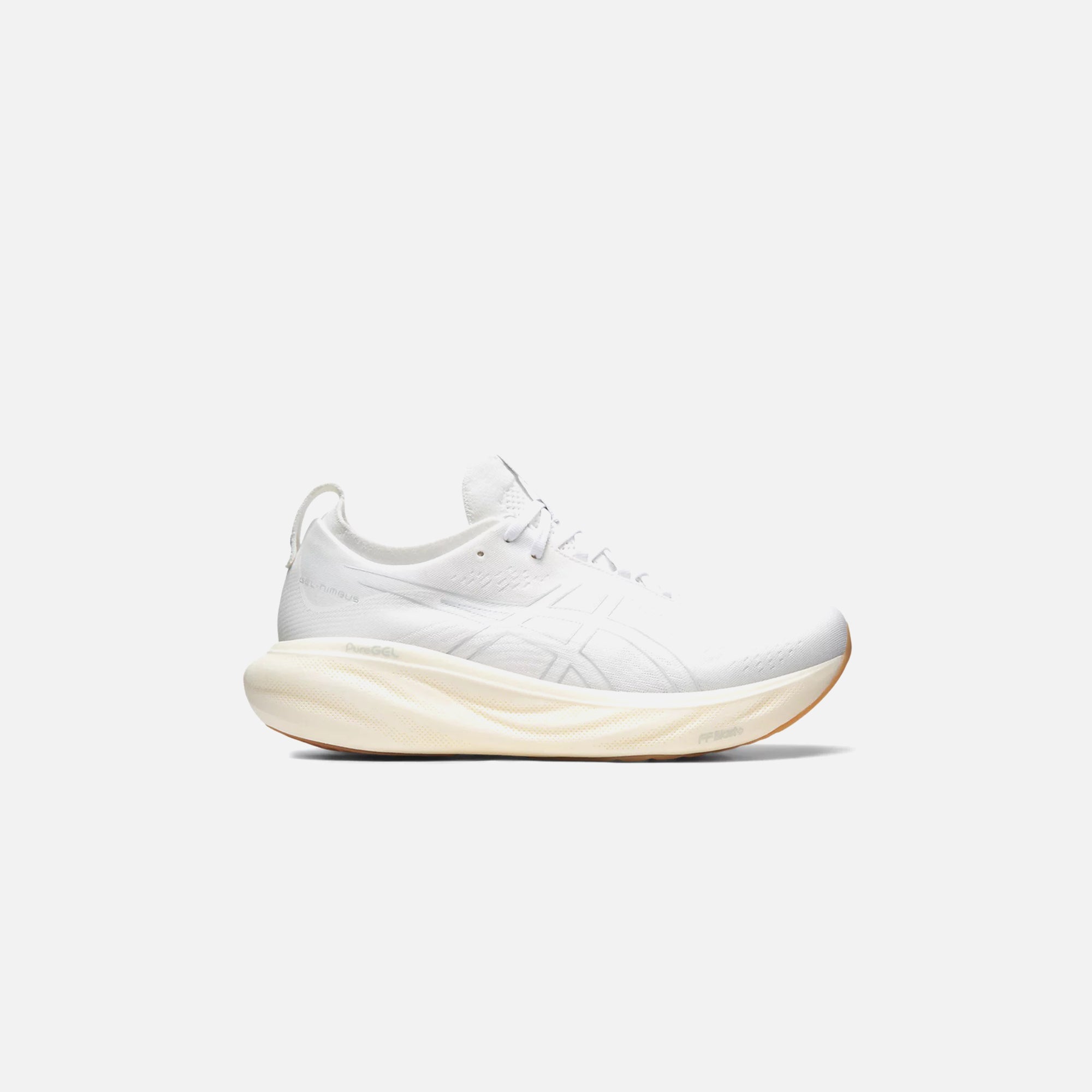 Оригінальна Gel Nimbus White Asics – боковий вид