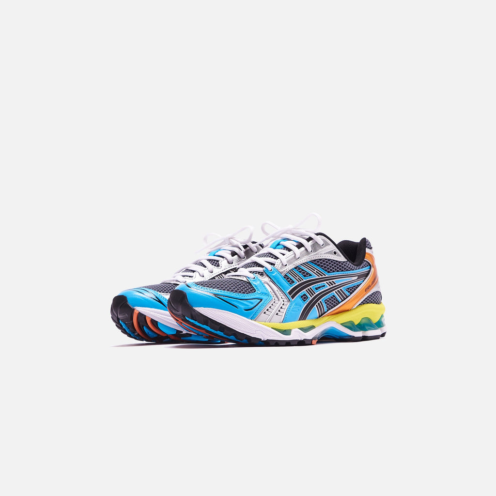 Оригінальна X Angelo Baque Gel Kayano 14 Multicolor Asics – детальний вид