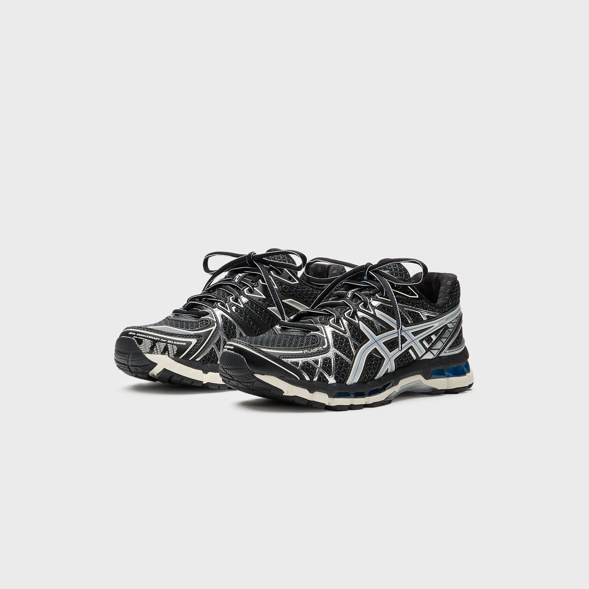 Оригінальна Gel Kayano 20 Black Asics – вид ззаду