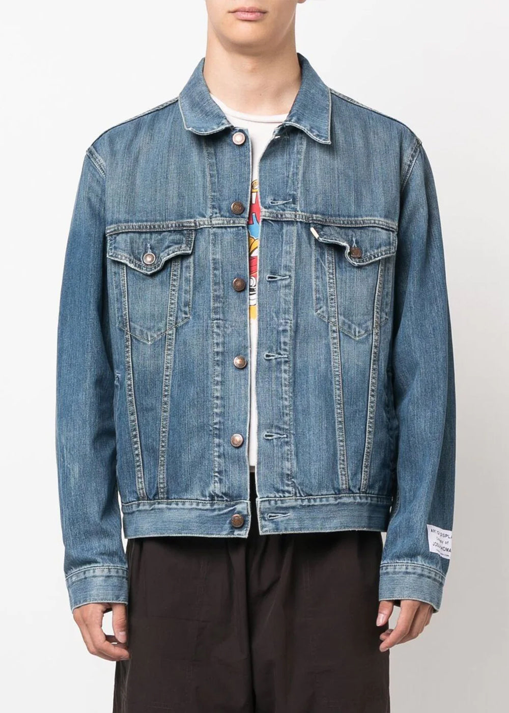 Оригінальна Indigo Vintage Andy Jacket Gallery department – вид ззаду