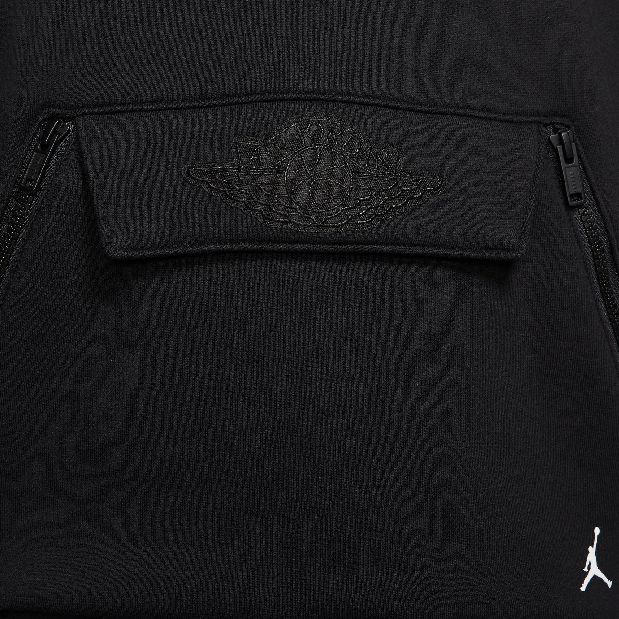 Оригінальна Womens Fleece Hoodie [cq6671 010] Air jordan – збільшений вид
