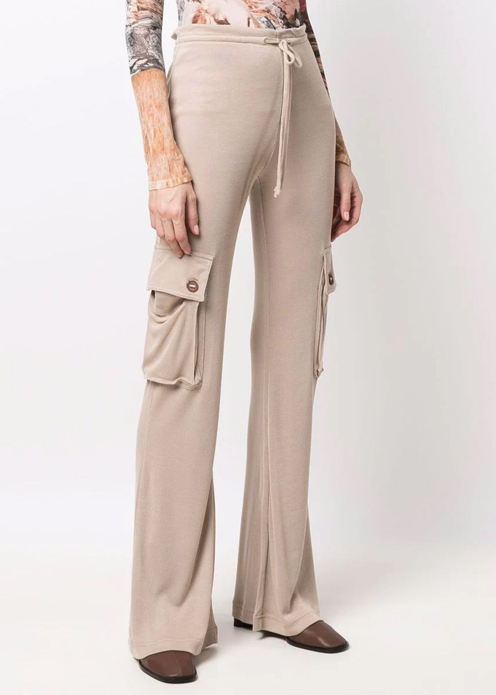 Beige Casual Pants Acne studios оригінал – Купити в Україні – вид ззаду