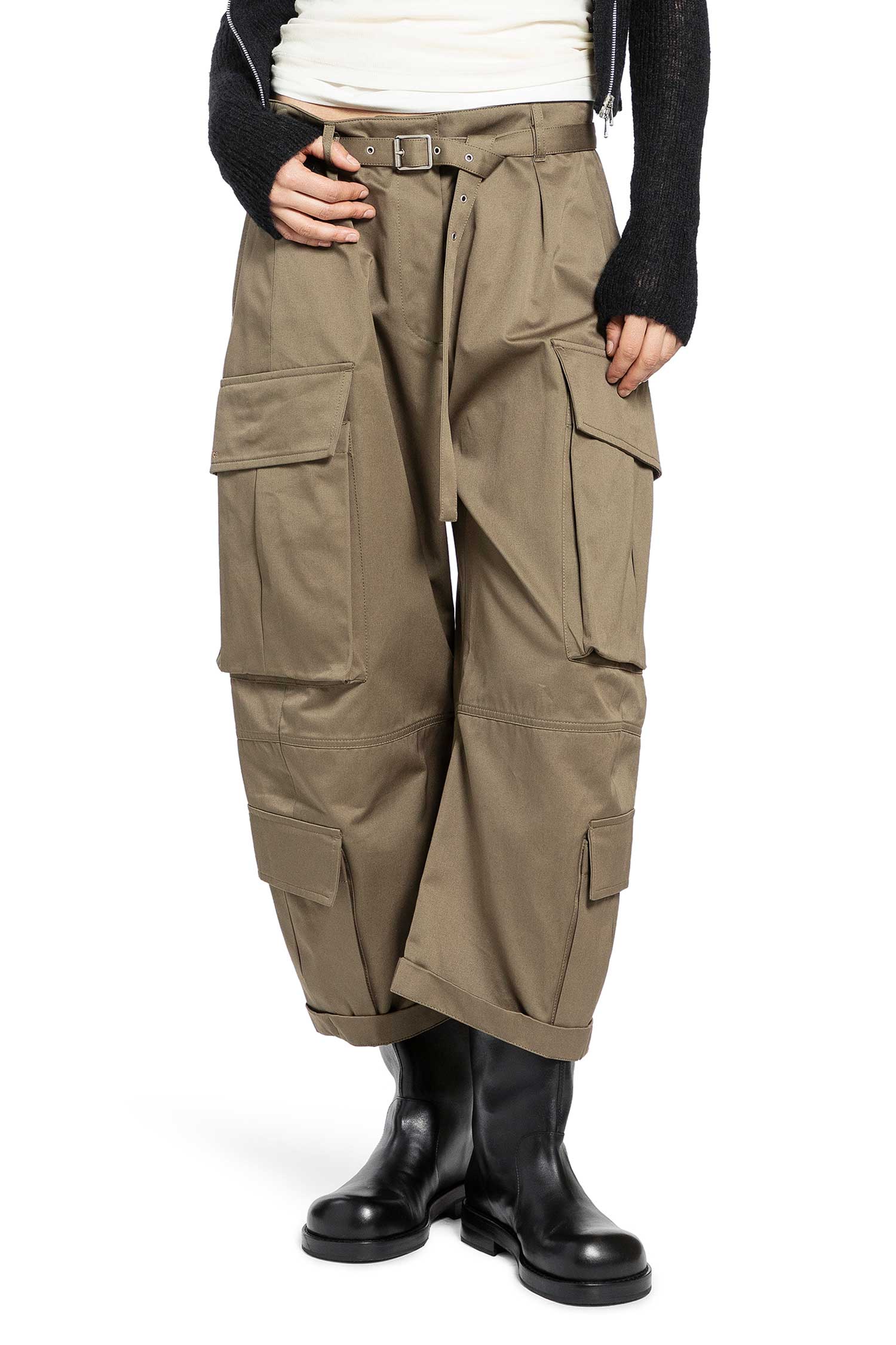 Twill Cargo Trousers Acne studios оригінал – Купити в Україні – боковий вид