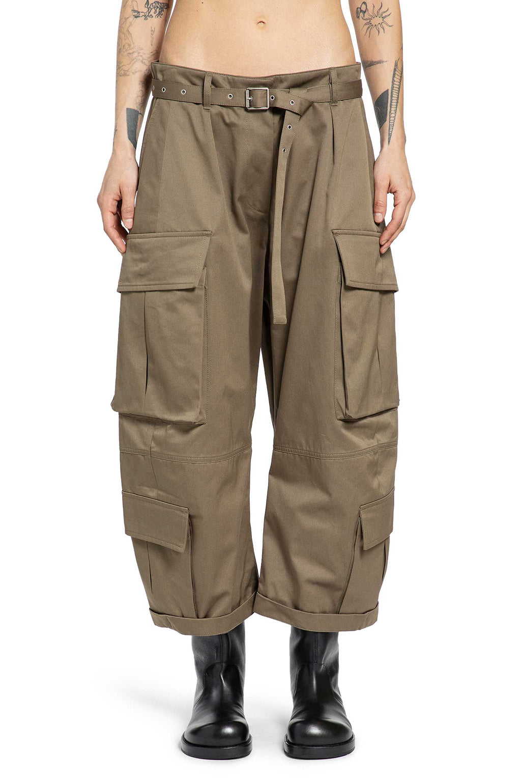 Twill Cargo Trousers Acne studios оригінал – Купити в Україні – вид ззаду