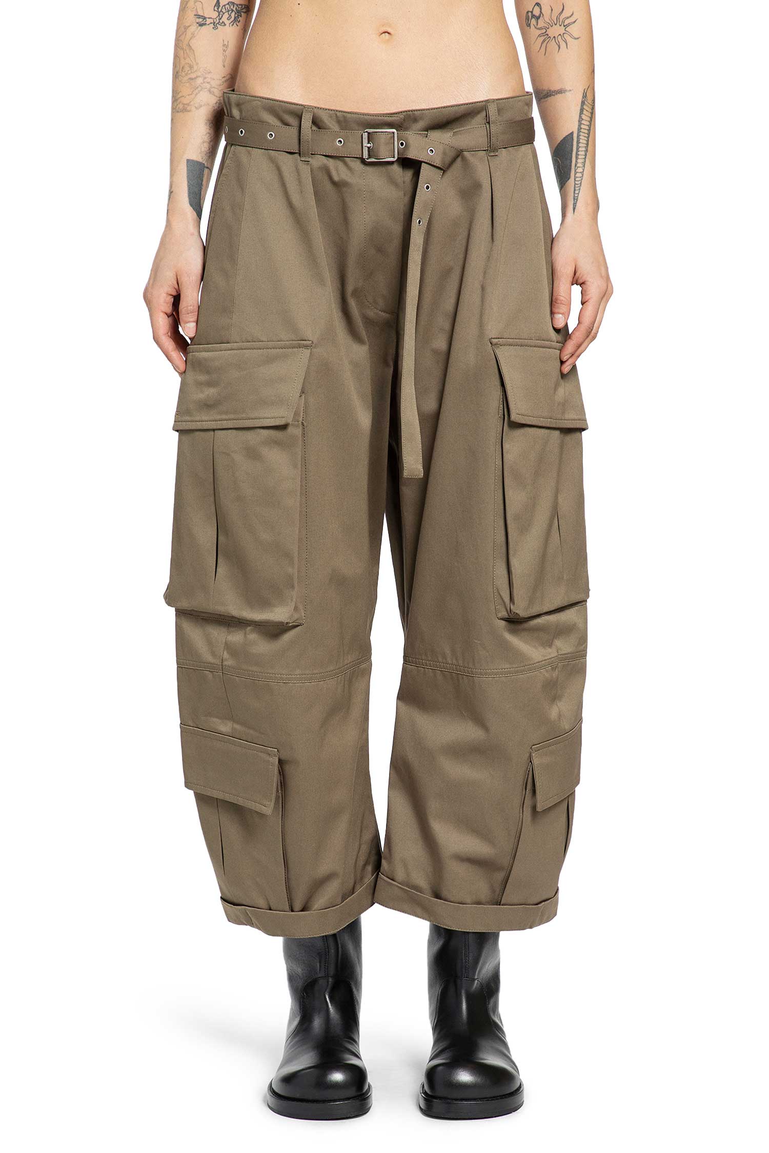 Twill Cargo Trousers Acne studios оригінал – Купити в Україні – вид ззаду